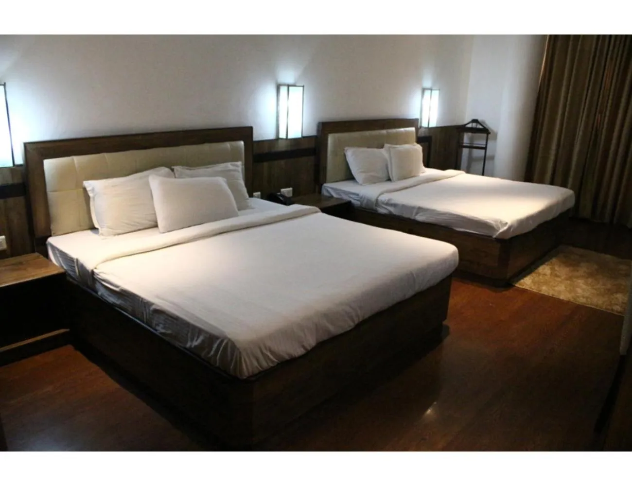 Bed in AMR Hotel, Katra