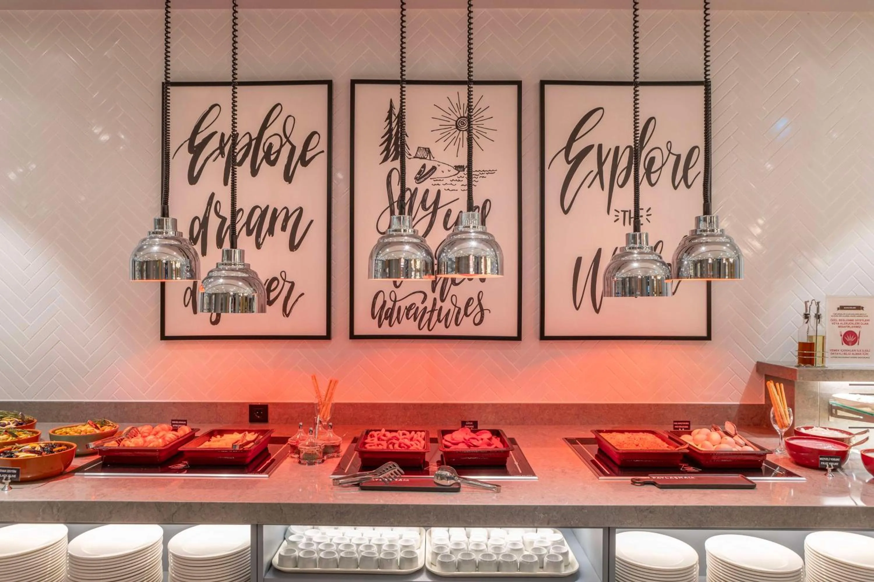 Restaurant/places to eat in Hampton by Hilton Antalya Airport