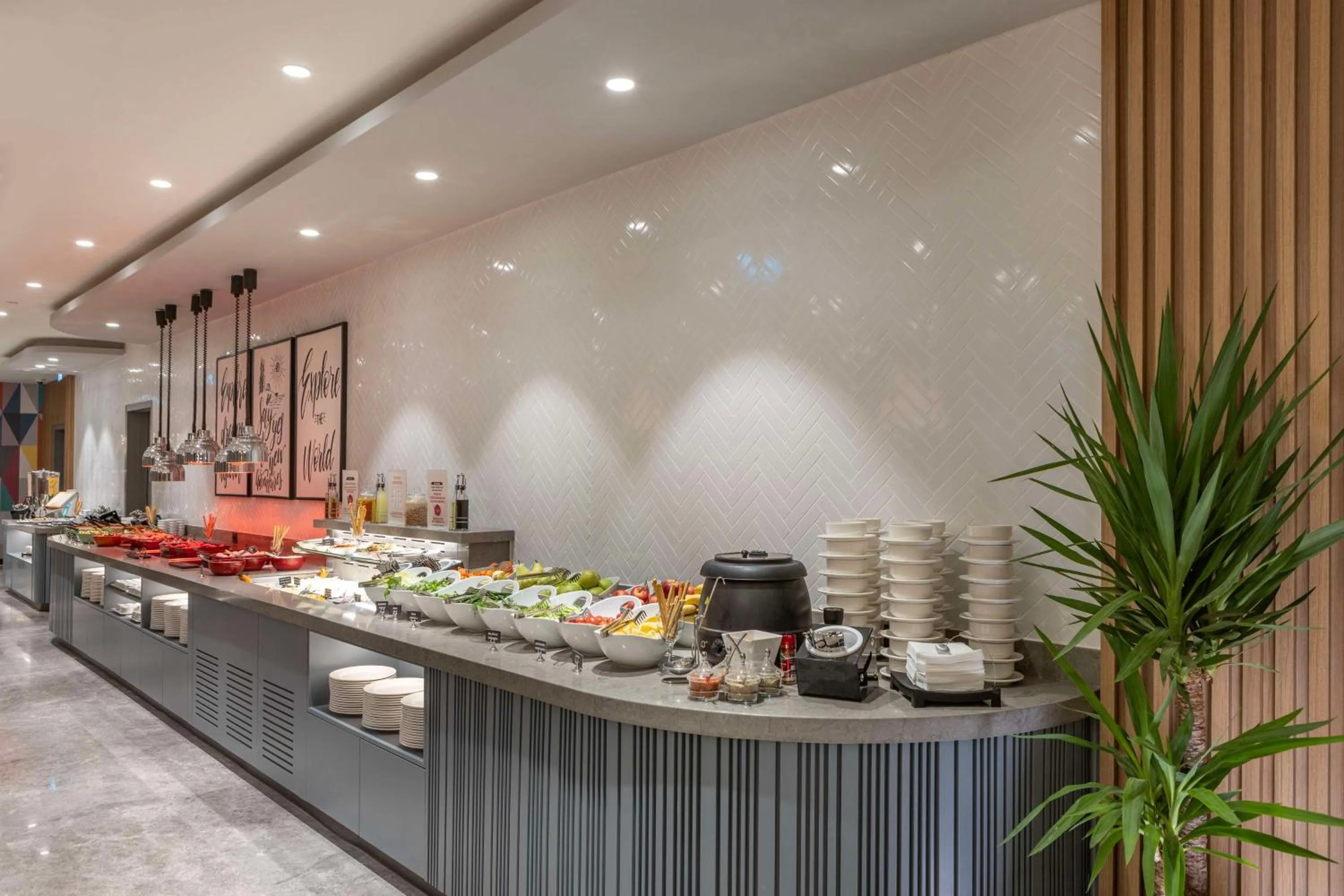 Restaurant/places to eat in Hampton by Hilton Antalya Airport