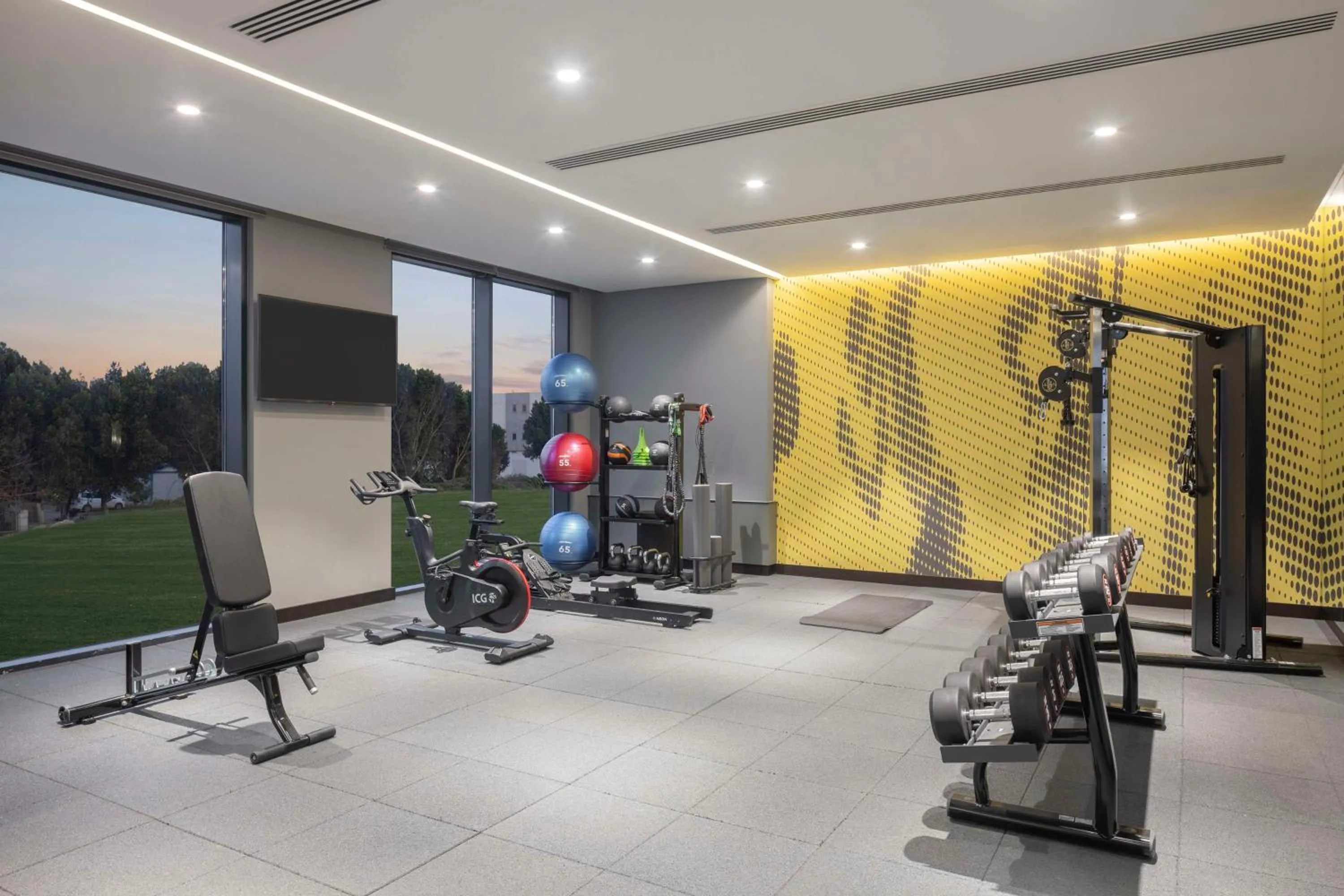 Fitness centre/facilities in Hampton by Hilton Antalya Airport