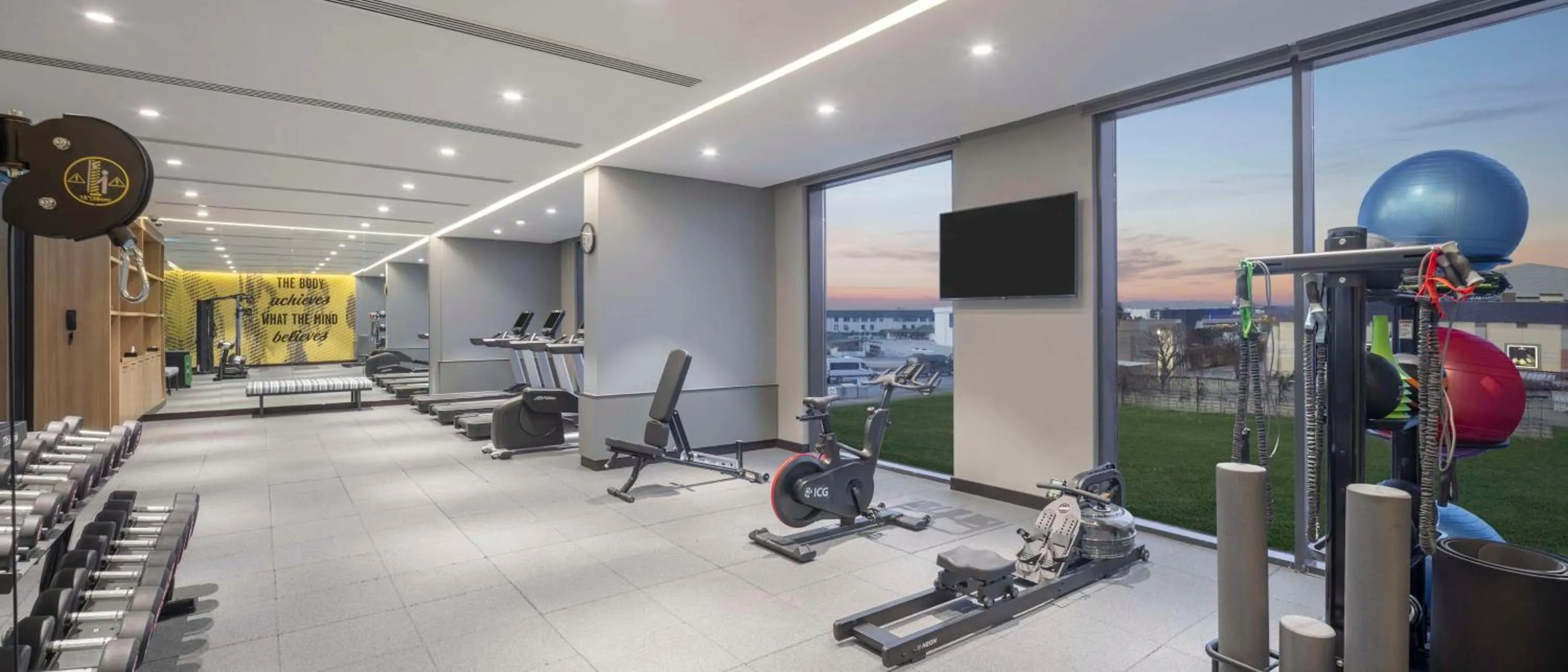 Fitness centre/facilities in Hampton by Hilton Antalya Airport
