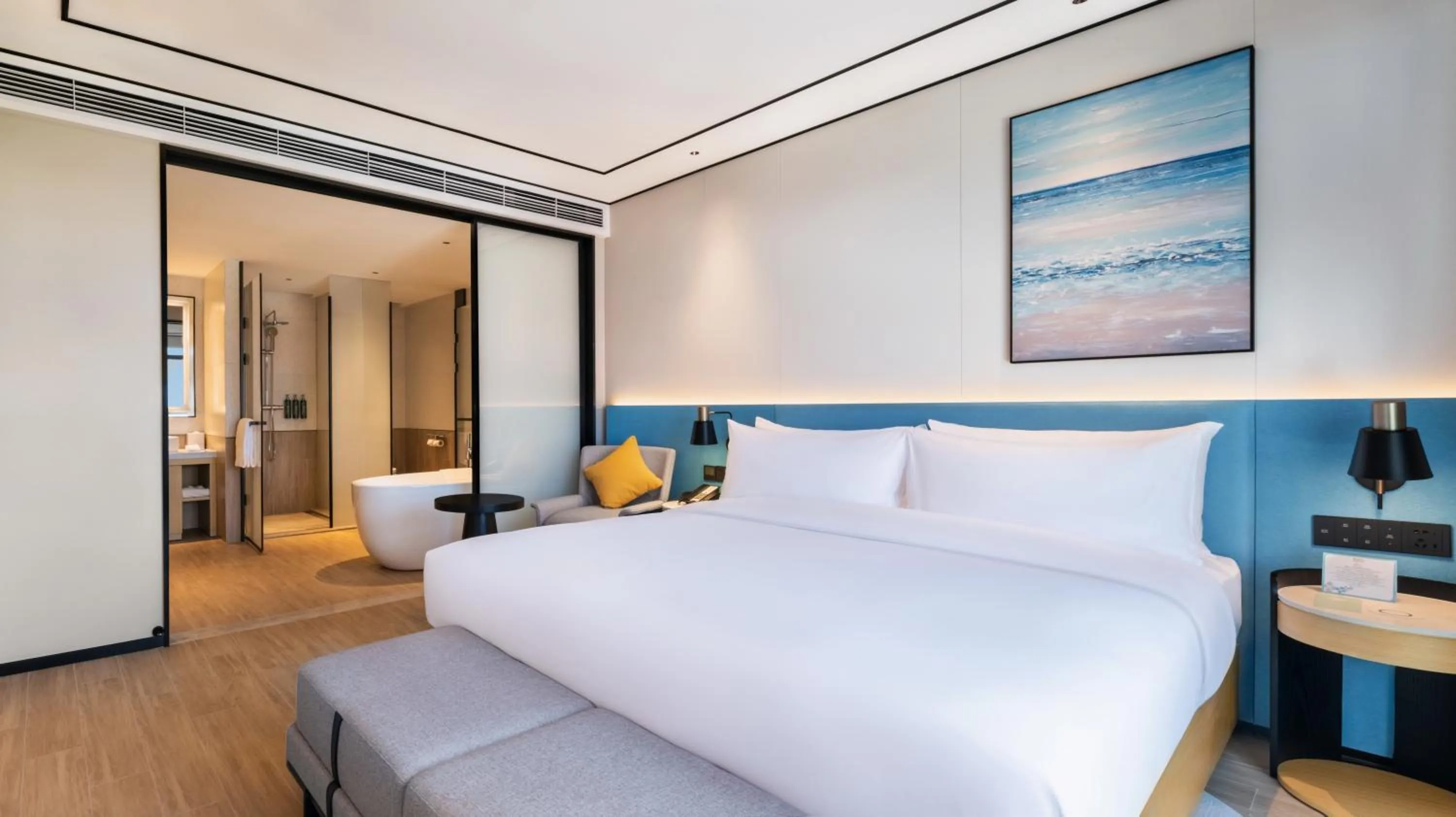 Bed in Hilton Garden Inn Kunming Dianchi