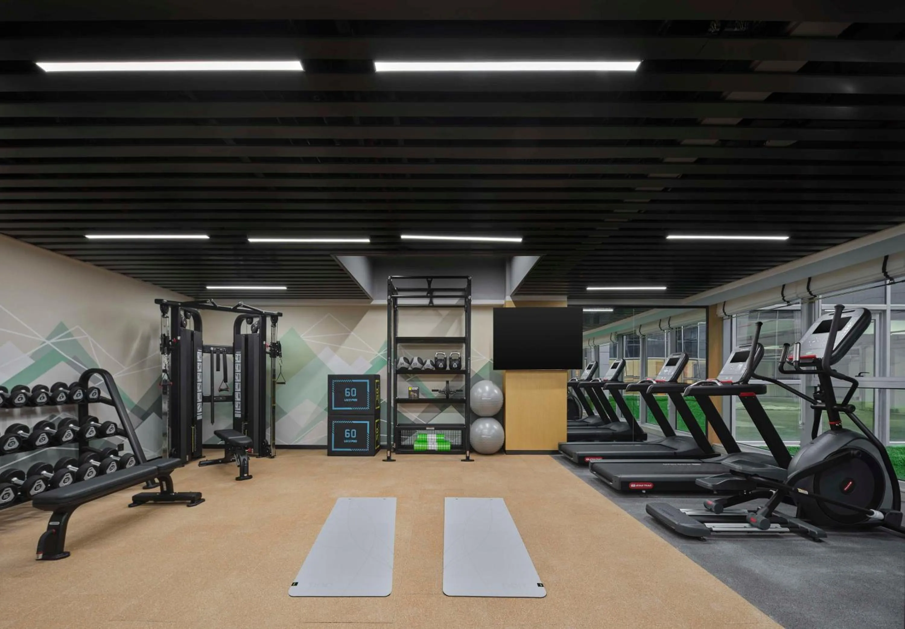 Fitness centre/facilities in Hilton Garden Inn Kunming Dianchi