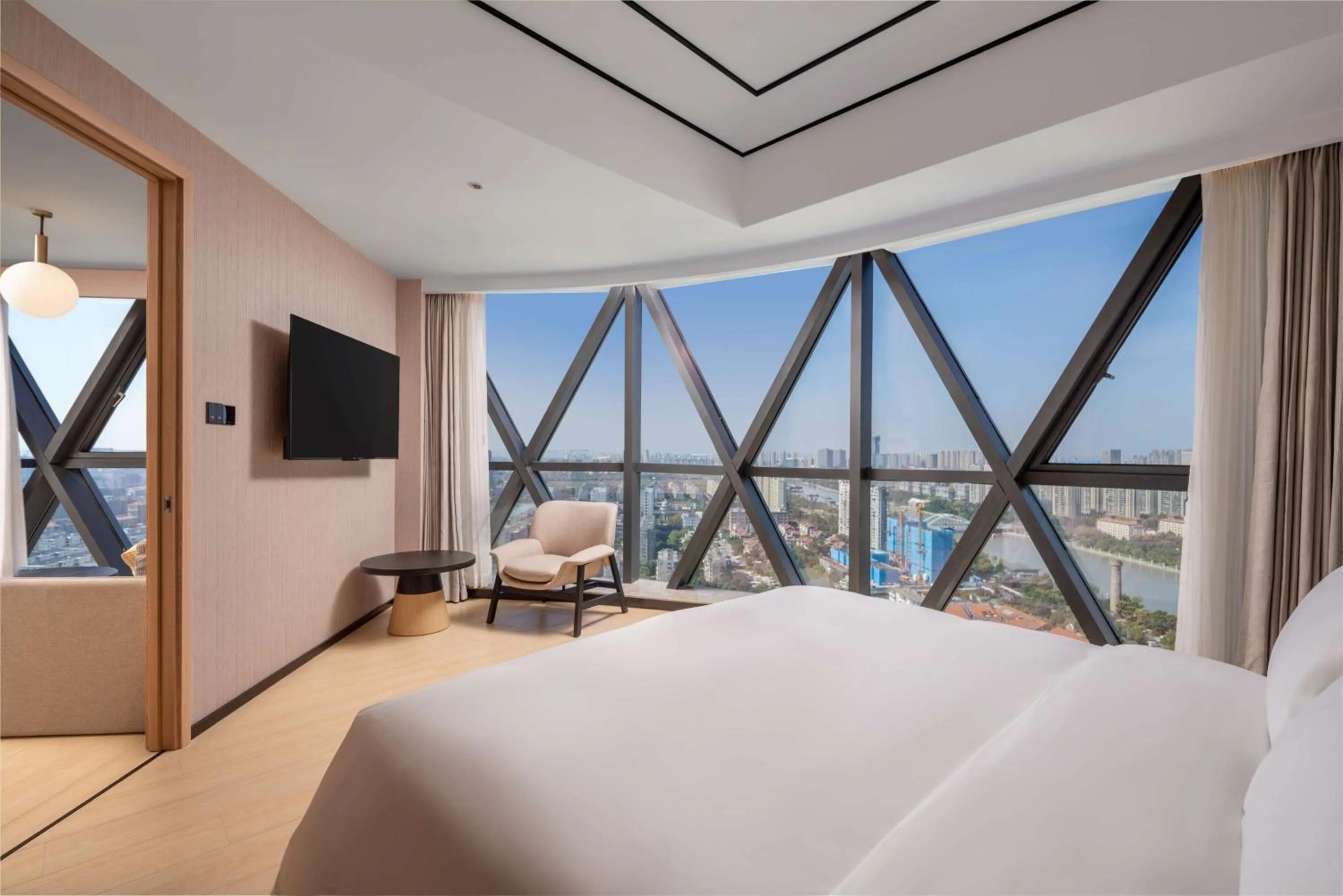 Bed in Hilton Garden Inn Nantong Haohe Scenic Area