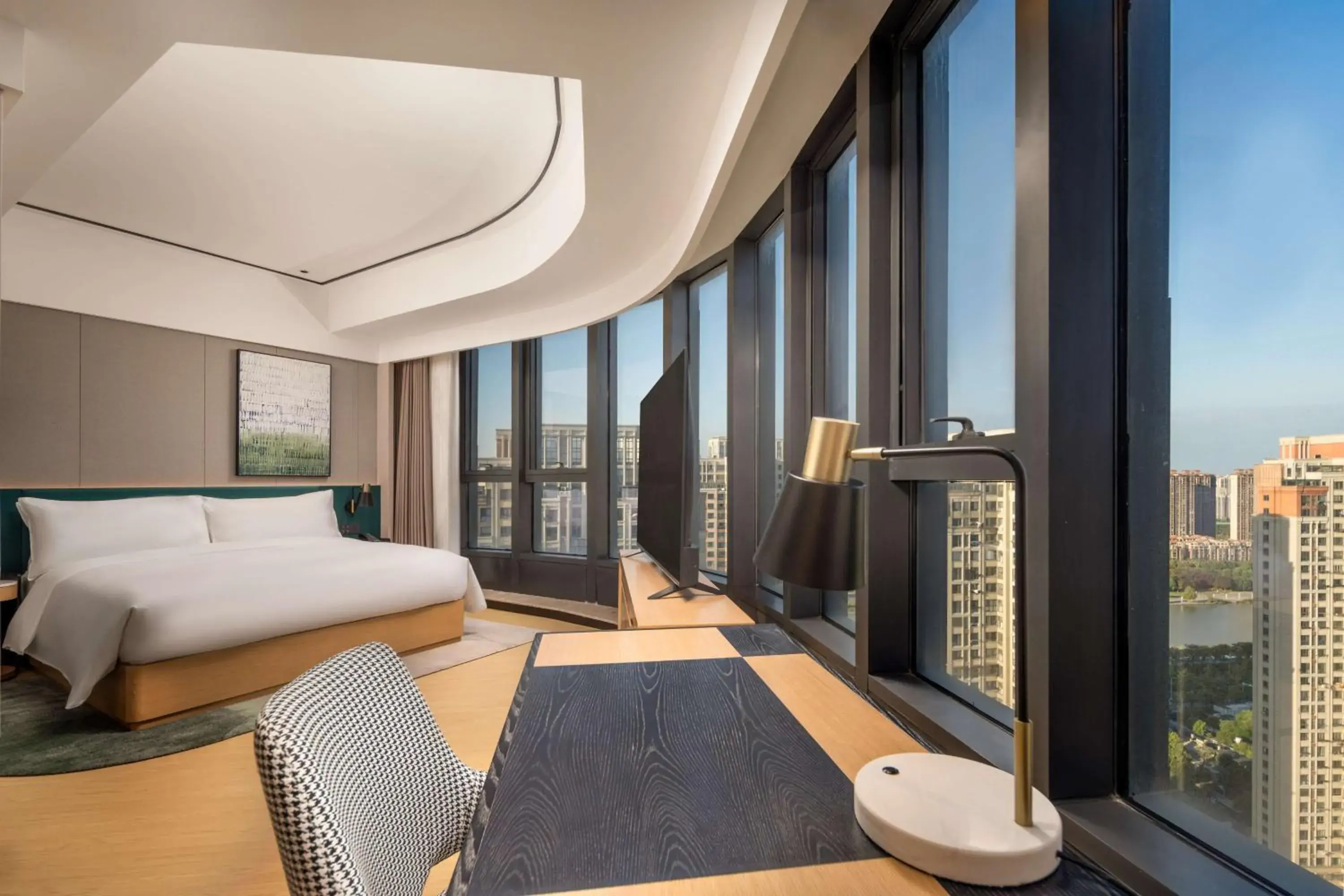 Premium King Room in Hilton Garden Inn Nantong Haohe Scenic Area Premium King Room in Hilton Garden Inn Nantong Haohe Scenic Area
