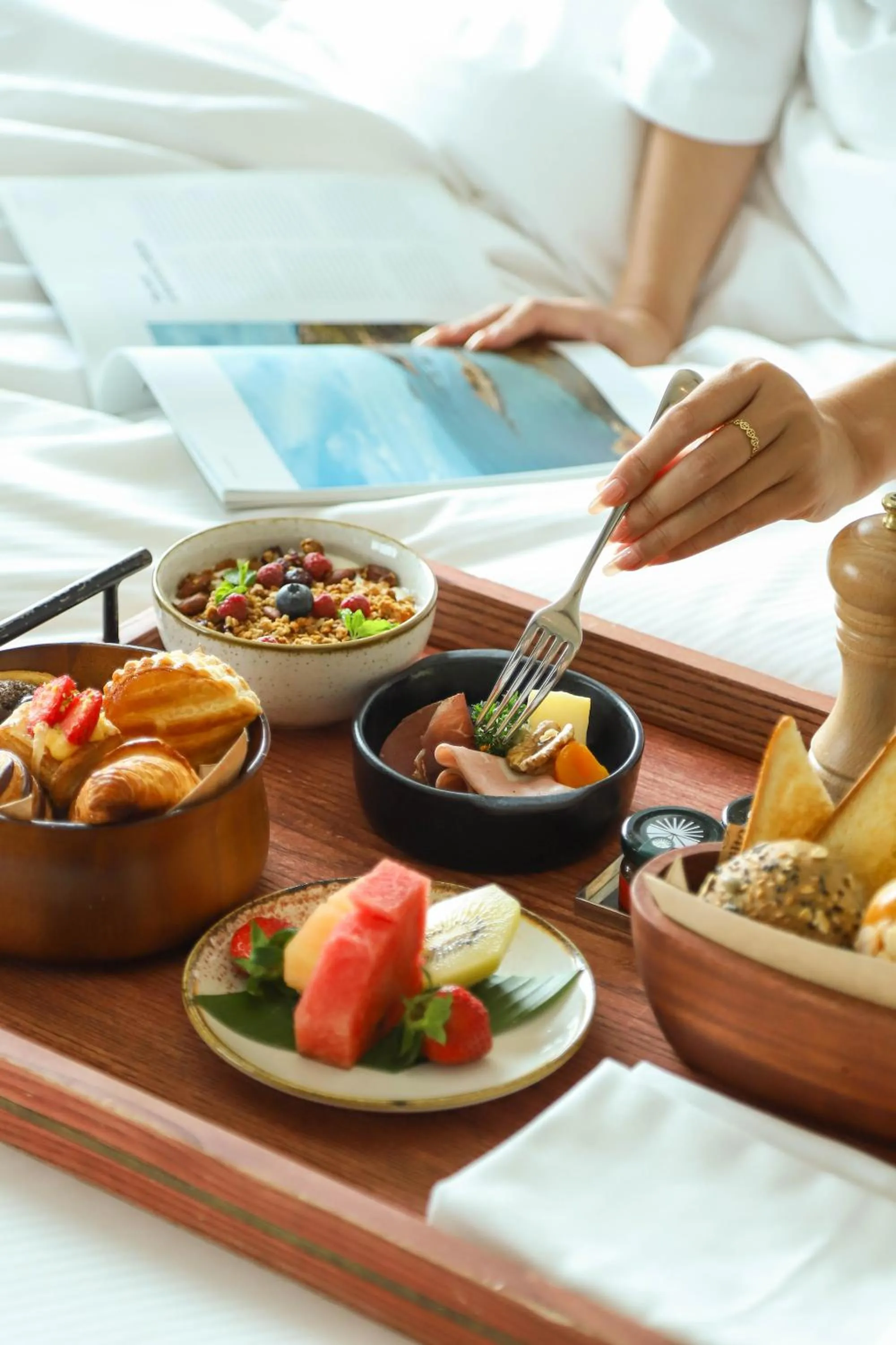 Breakfast in Hilton Saigon