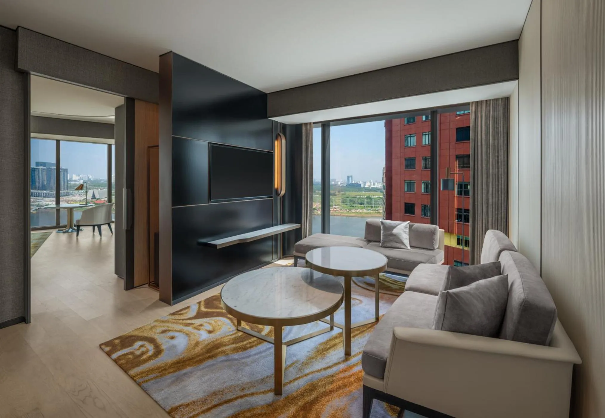 Living room in Hilton Saigon