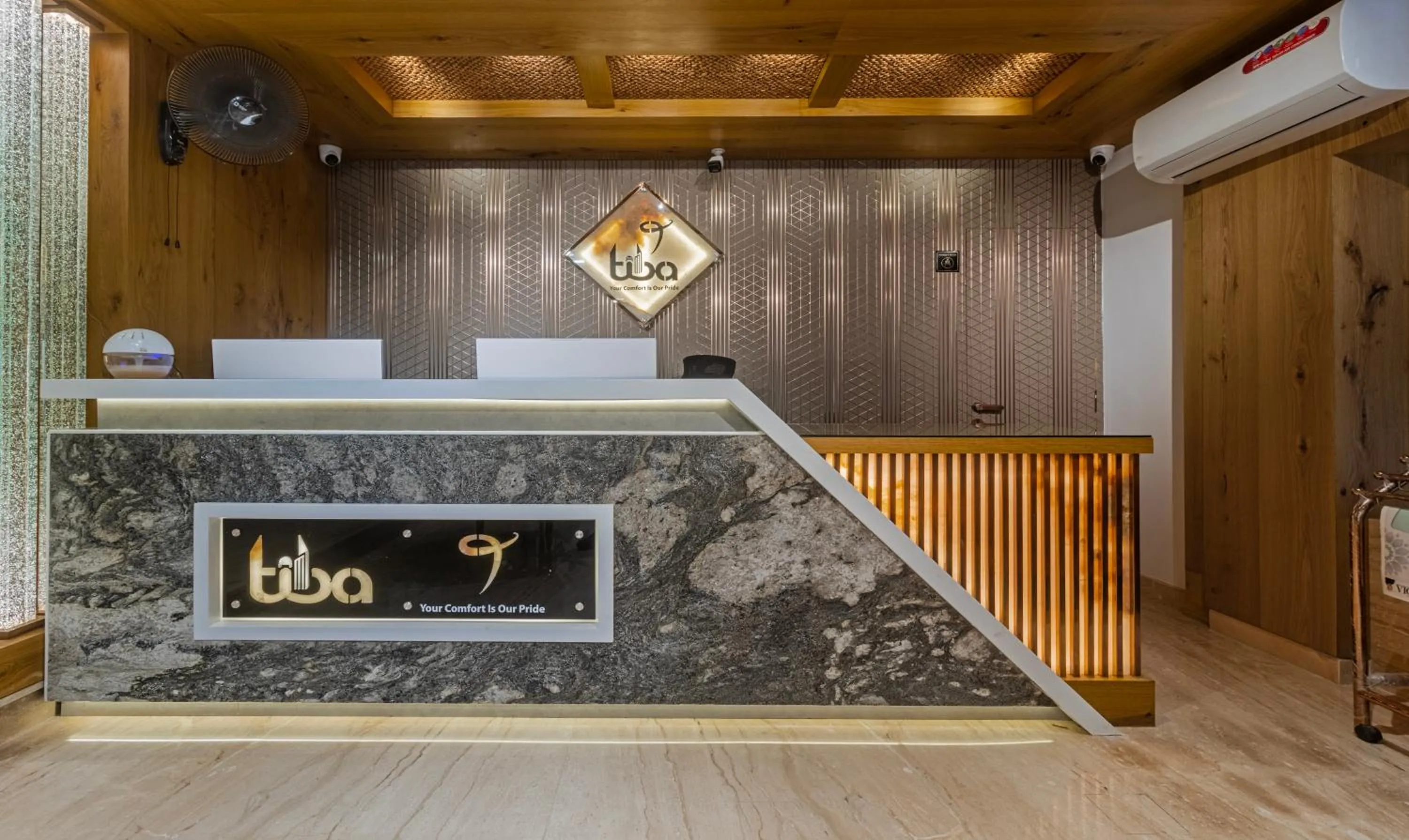 Lobby or reception in Treebo Tiba