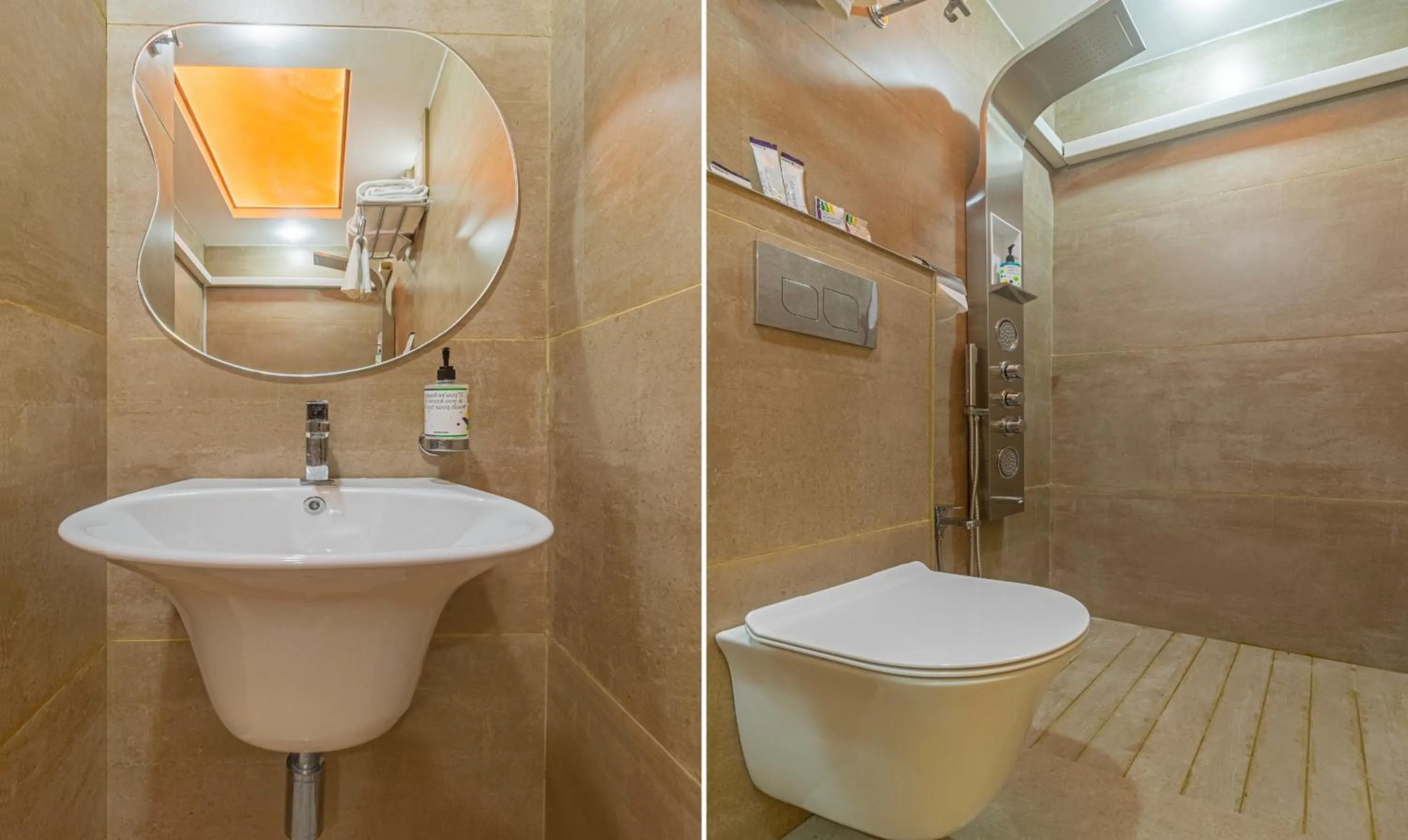 Bathroom in Treebo Tiba