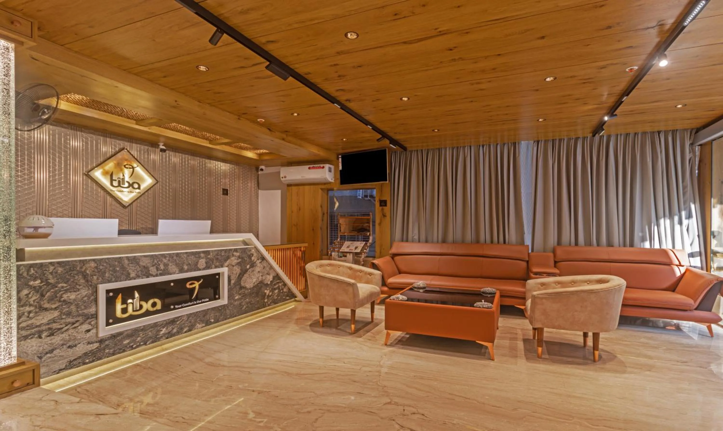 Lobby or reception in Treebo Tiba