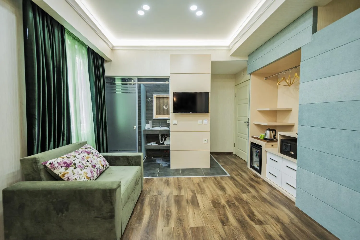 Bed in Sultan Hotel Tbilisi