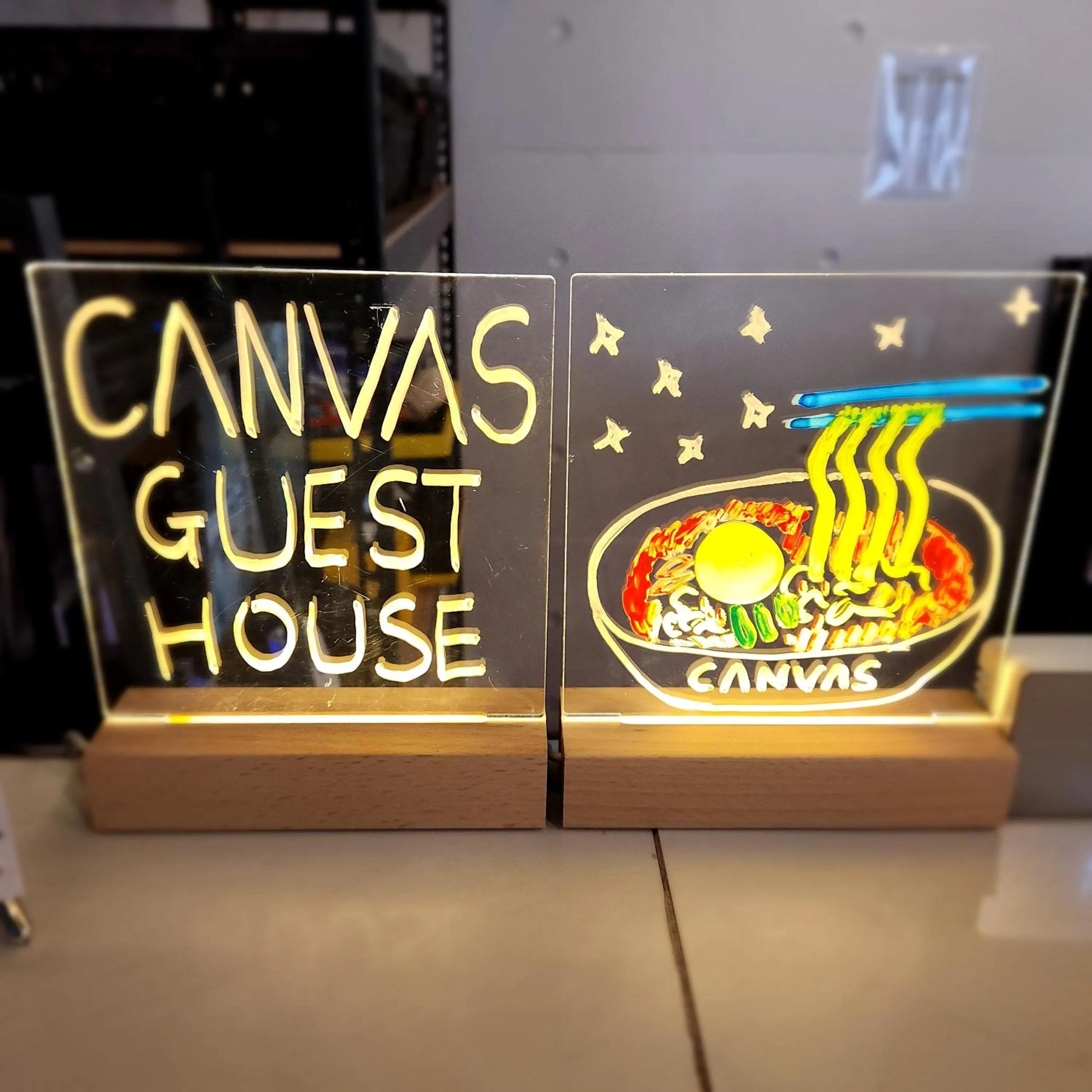 Lobby or reception in CANVAS BLACK Guesthouse