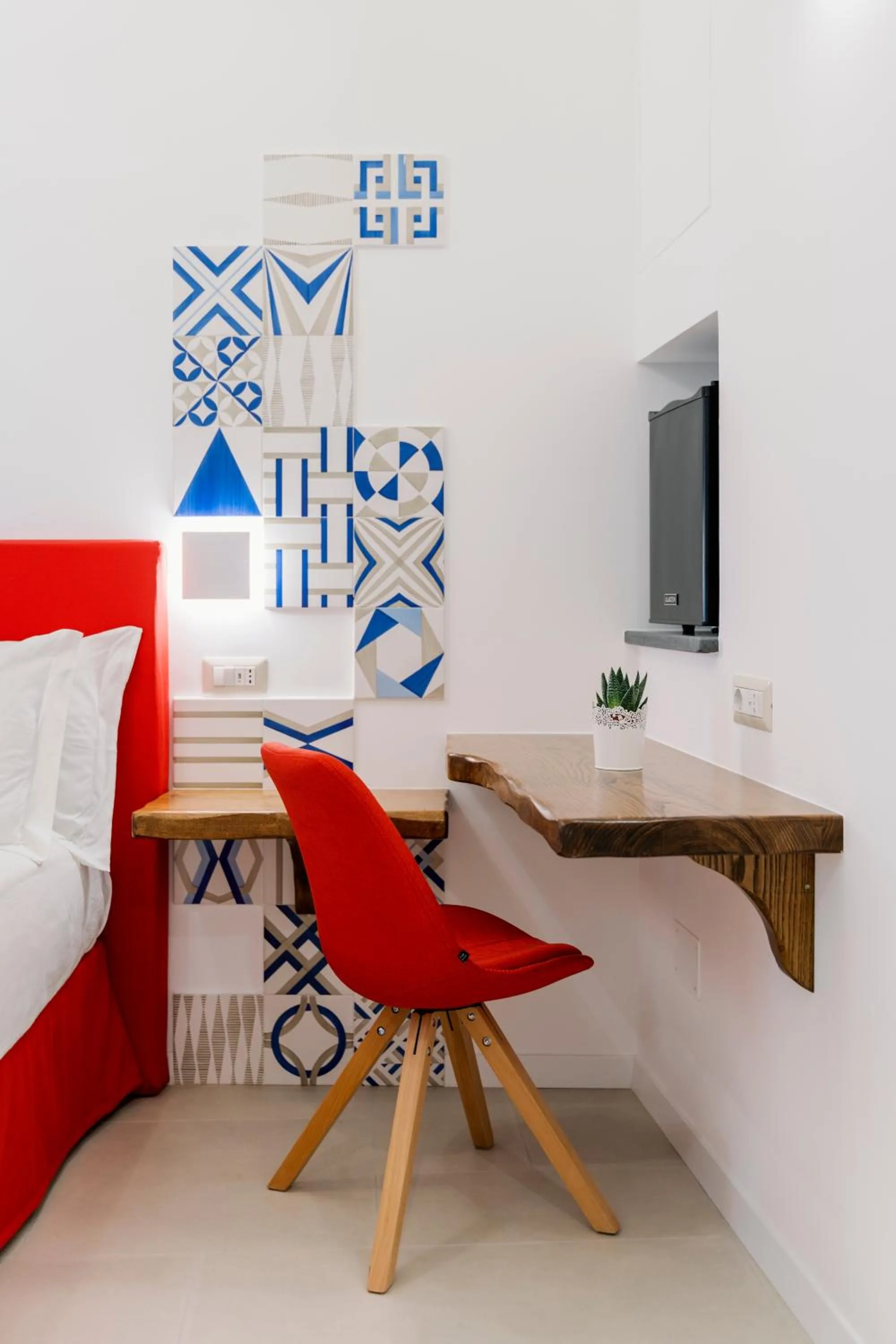 Decorative detail in Monte Brusara Relais