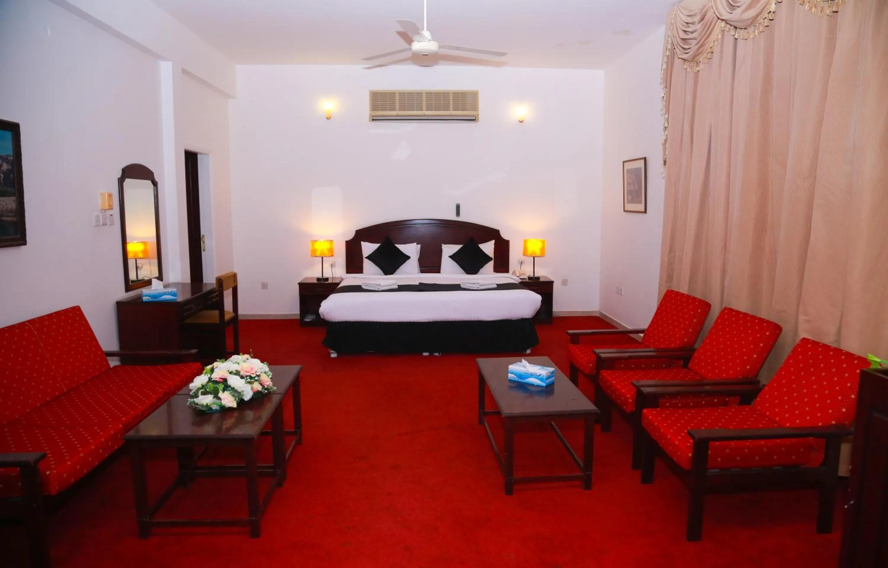 Bed in Ibri Oasis Hotel