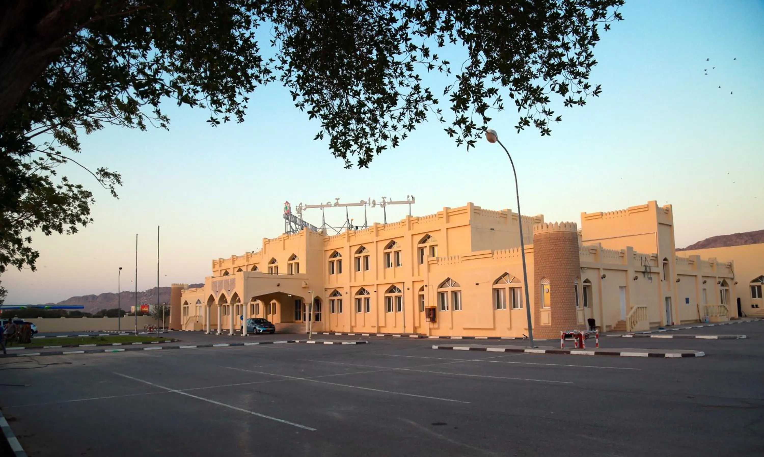 Property building in Ibri Oasis Hotel