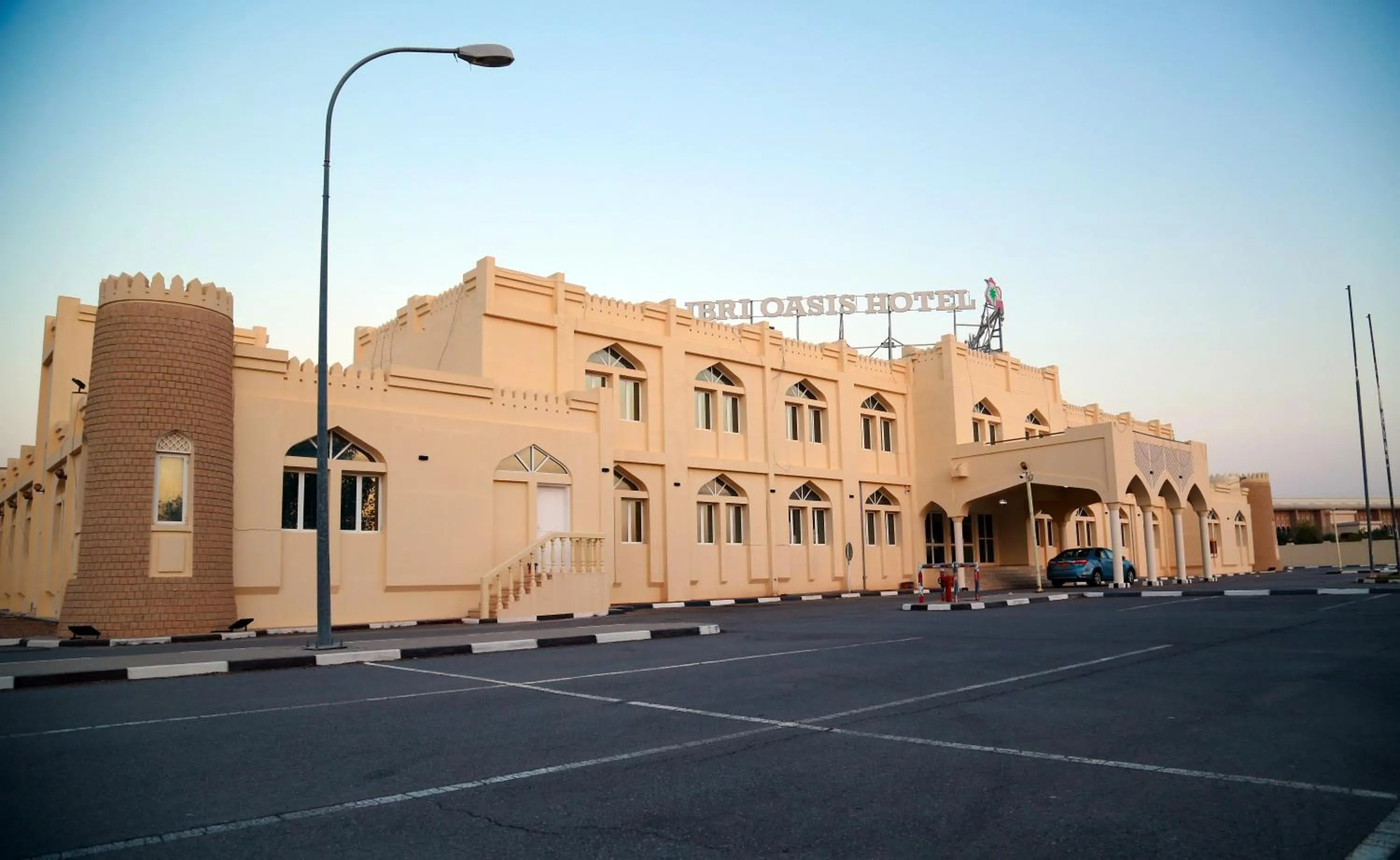 Property building in Ibri Oasis Hotel