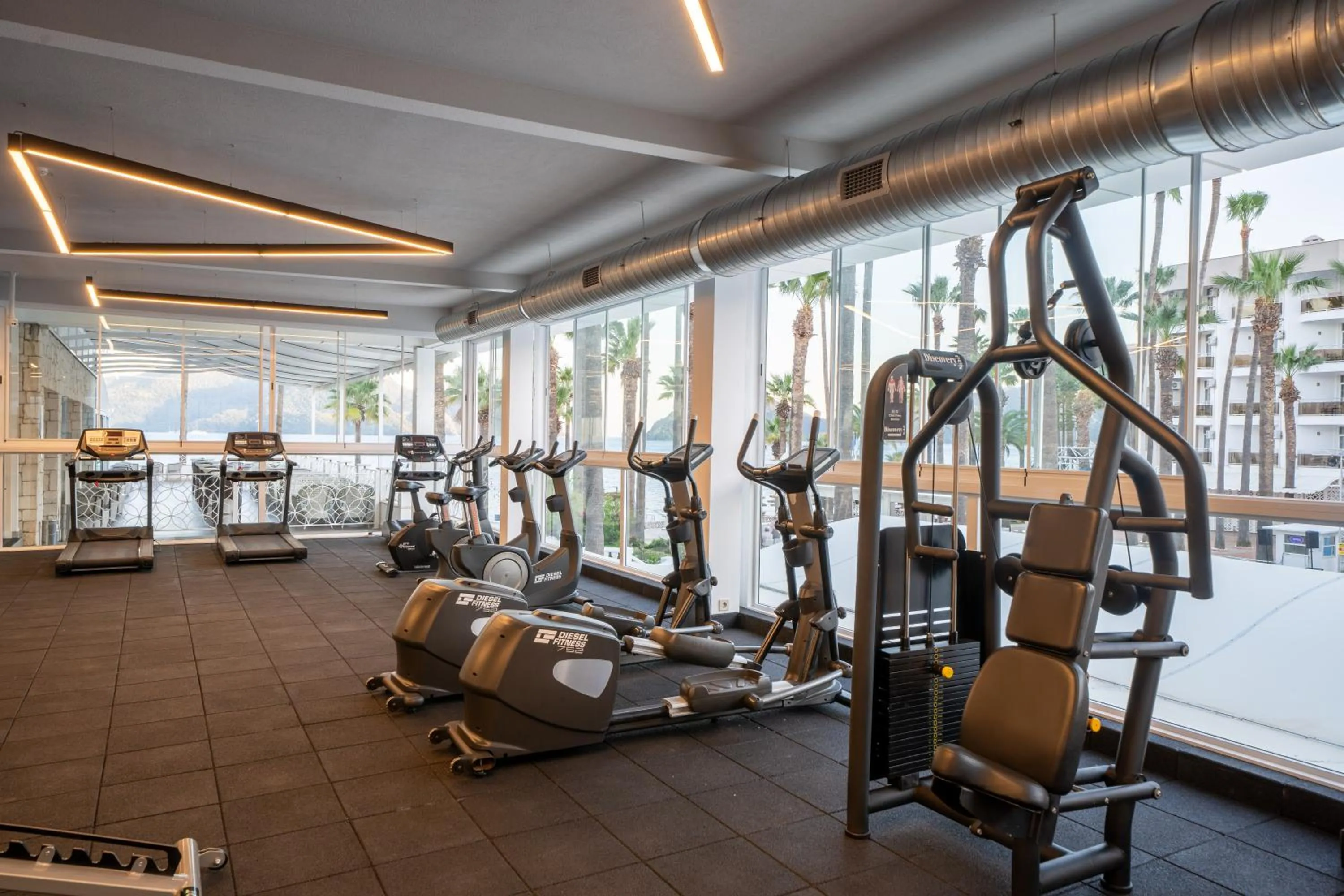 Fitness centre/facilities in Prime Beach Hotel