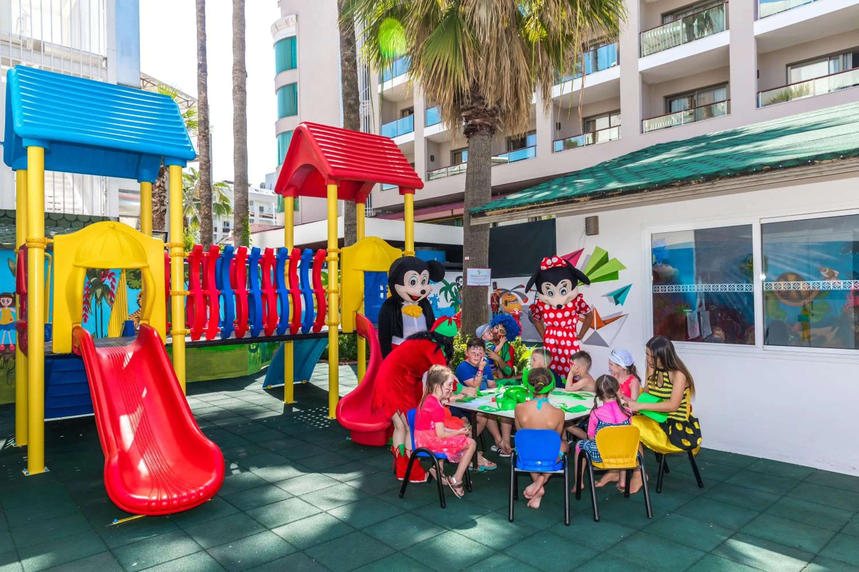 Children play ground in Prime Beach Hotel
