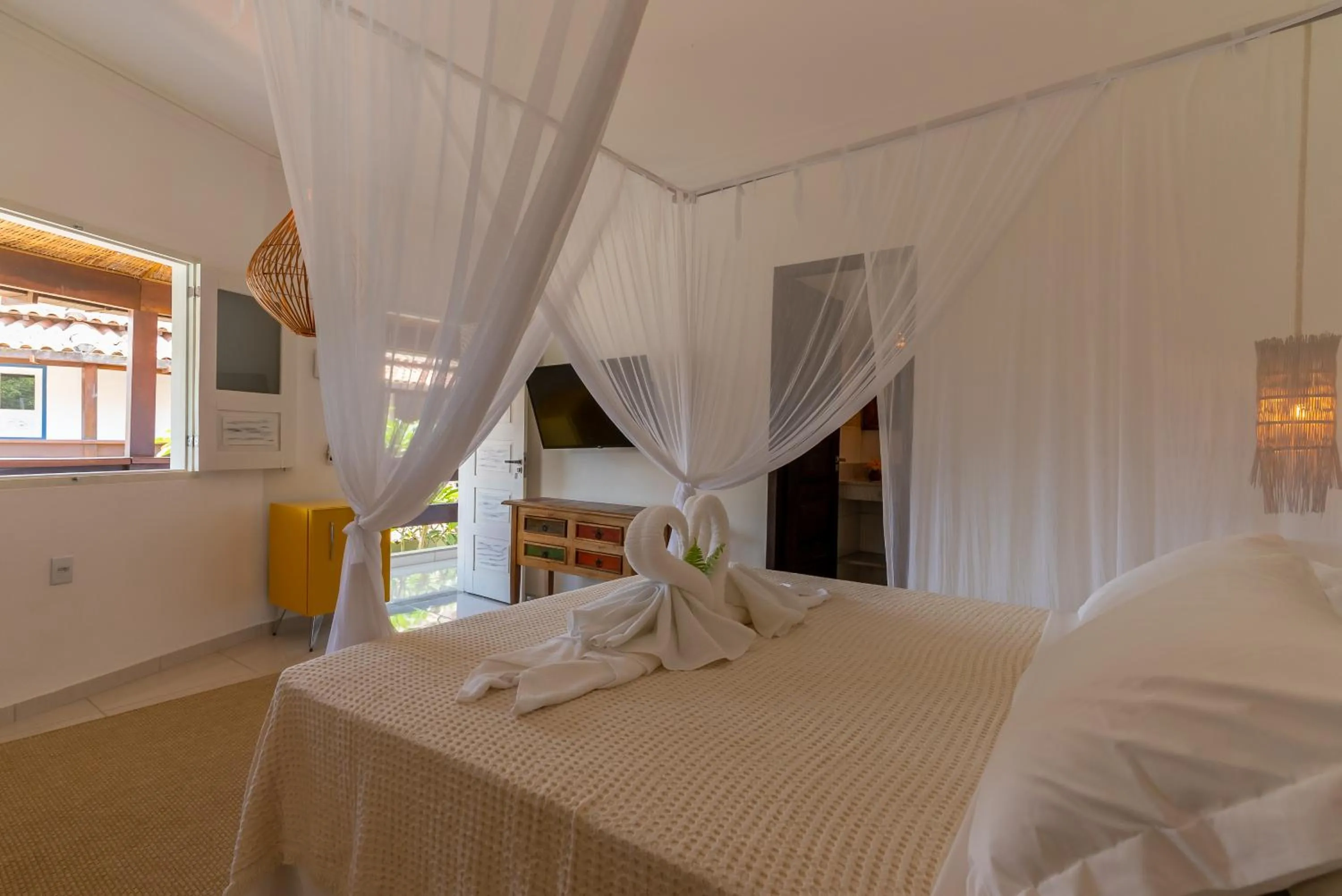 Bedroom, Bed in Villa Alexandre Pousada - Trancoso