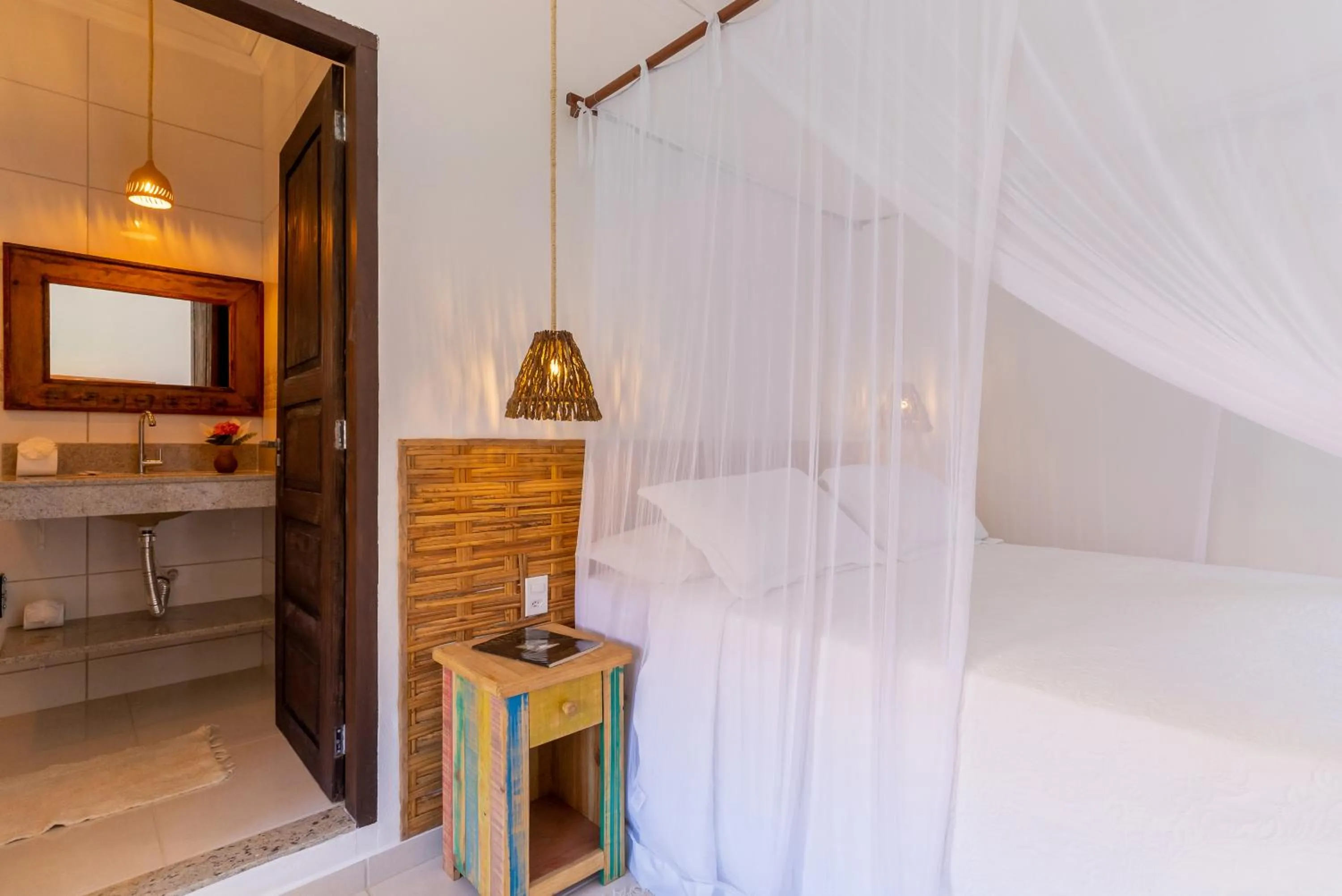 Bedroom, Bed in Villa Alexandre Pousada - Trancoso