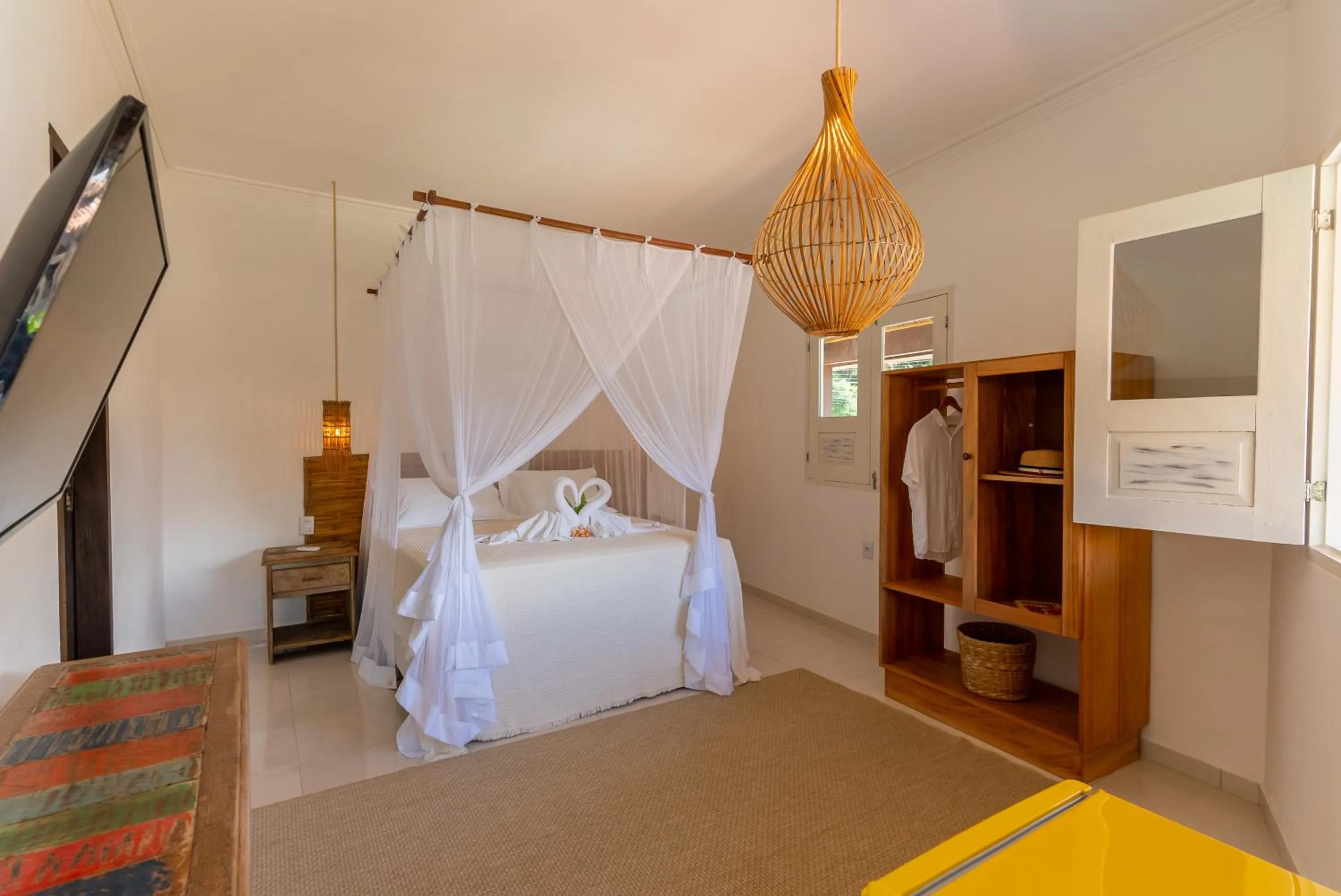 Bedroom, Bed in Villa Alexandre Pousada - Trancoso