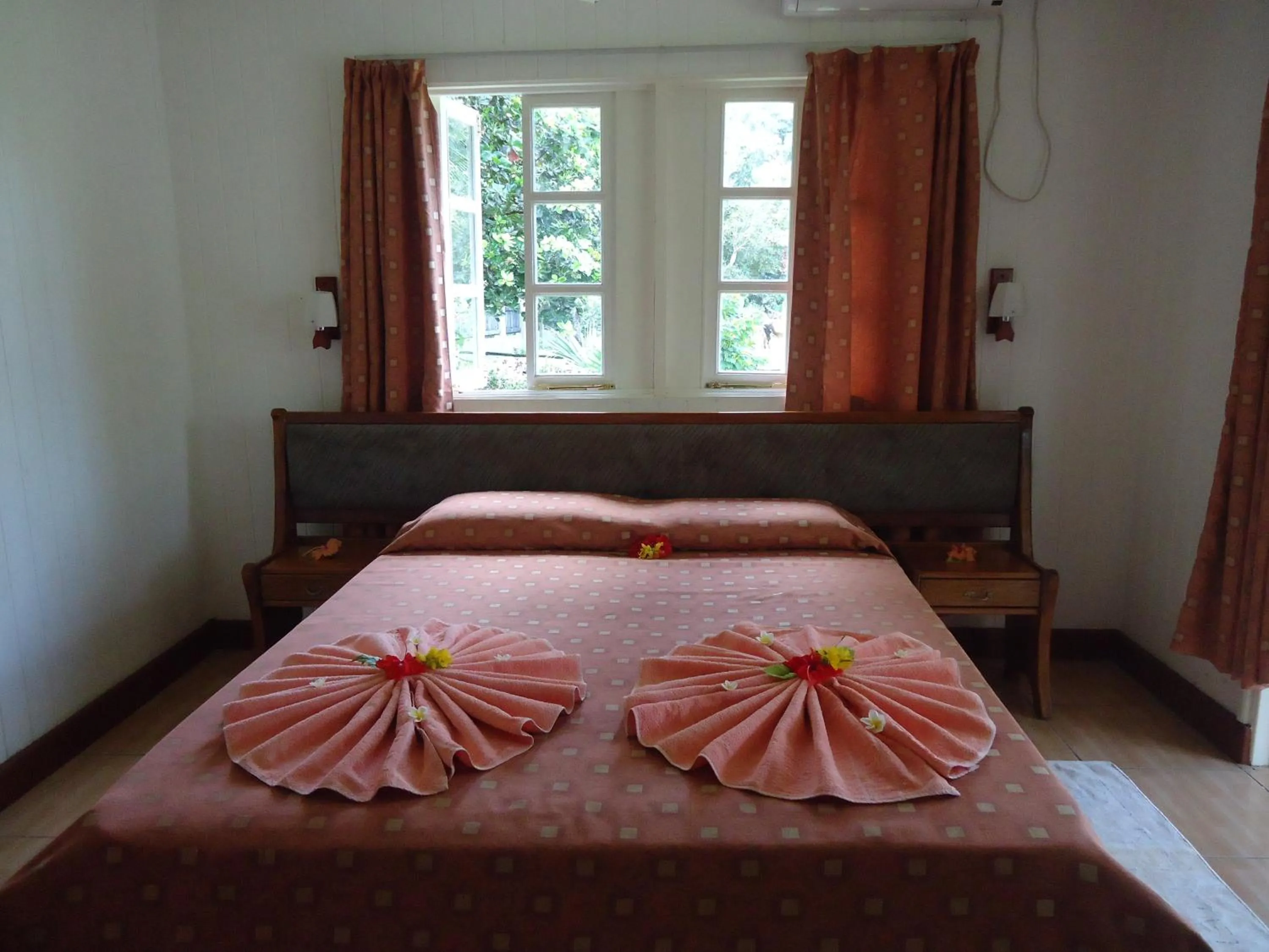 Bed in Chez Michellin Pensions Residence