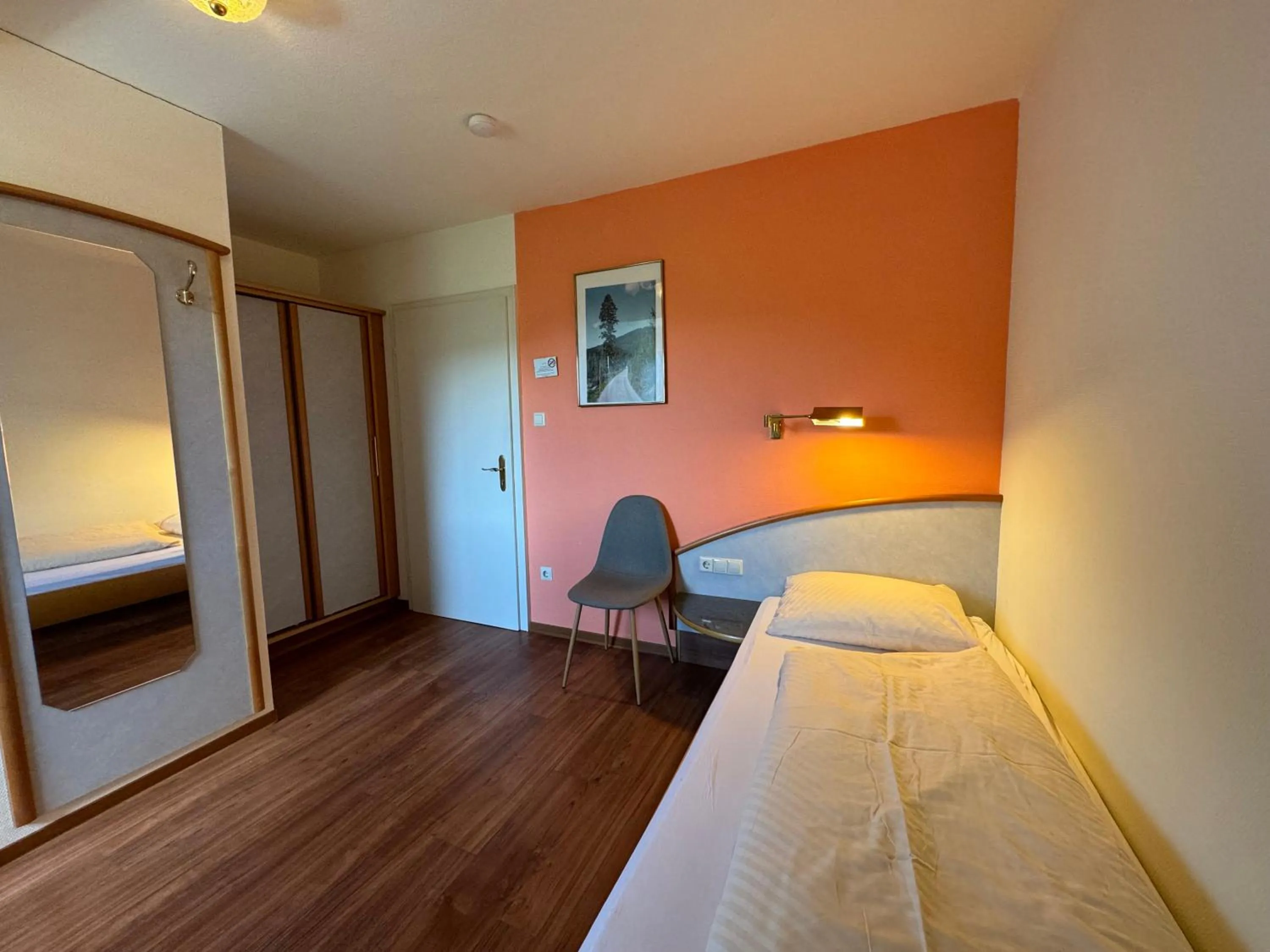 Bed in Landgasthaus waldhorn