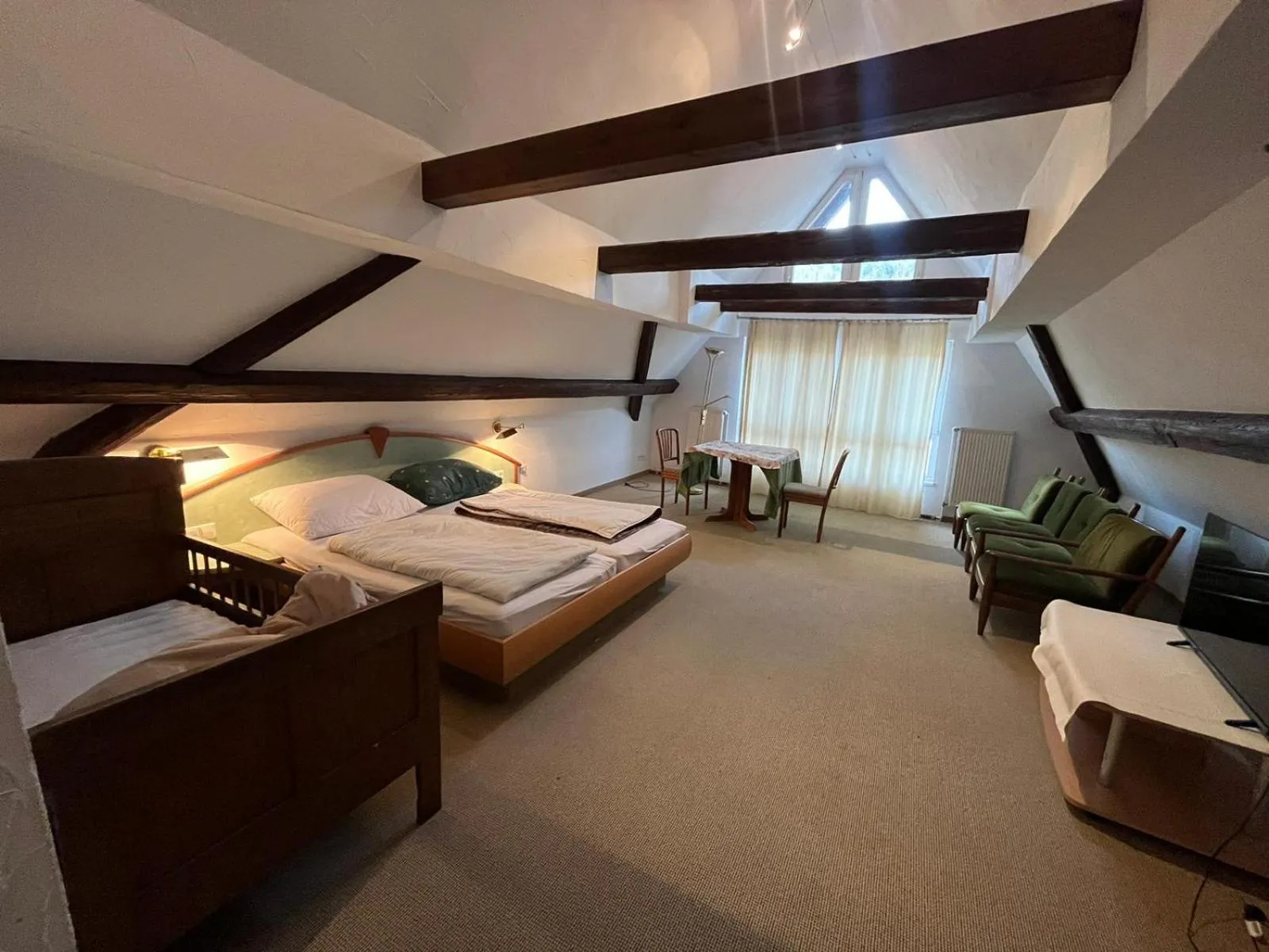 Bed in Landgasthaus waldhorn