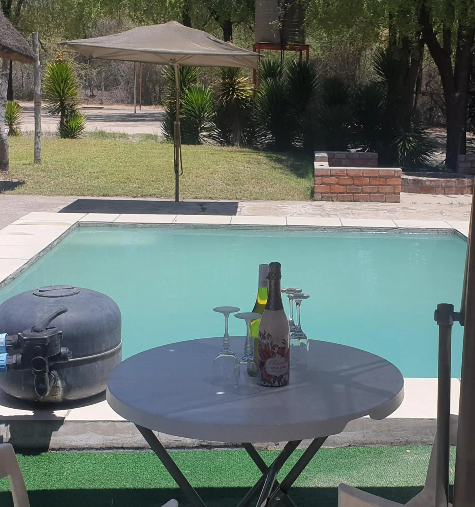 Dining area in Paradise Camp Game Lodge