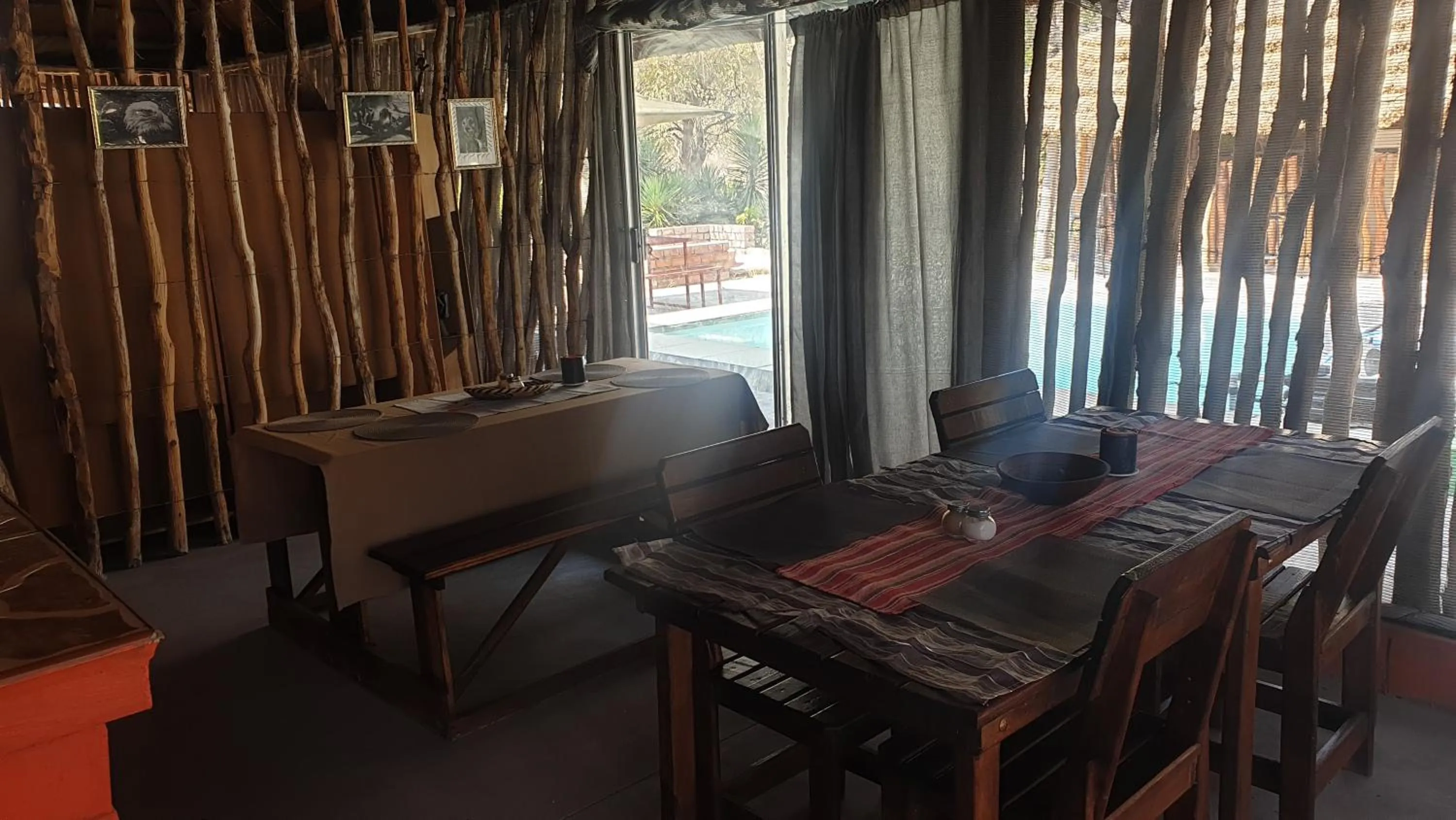 Restaurant/places to eat in Paradise Camp Game Lodge