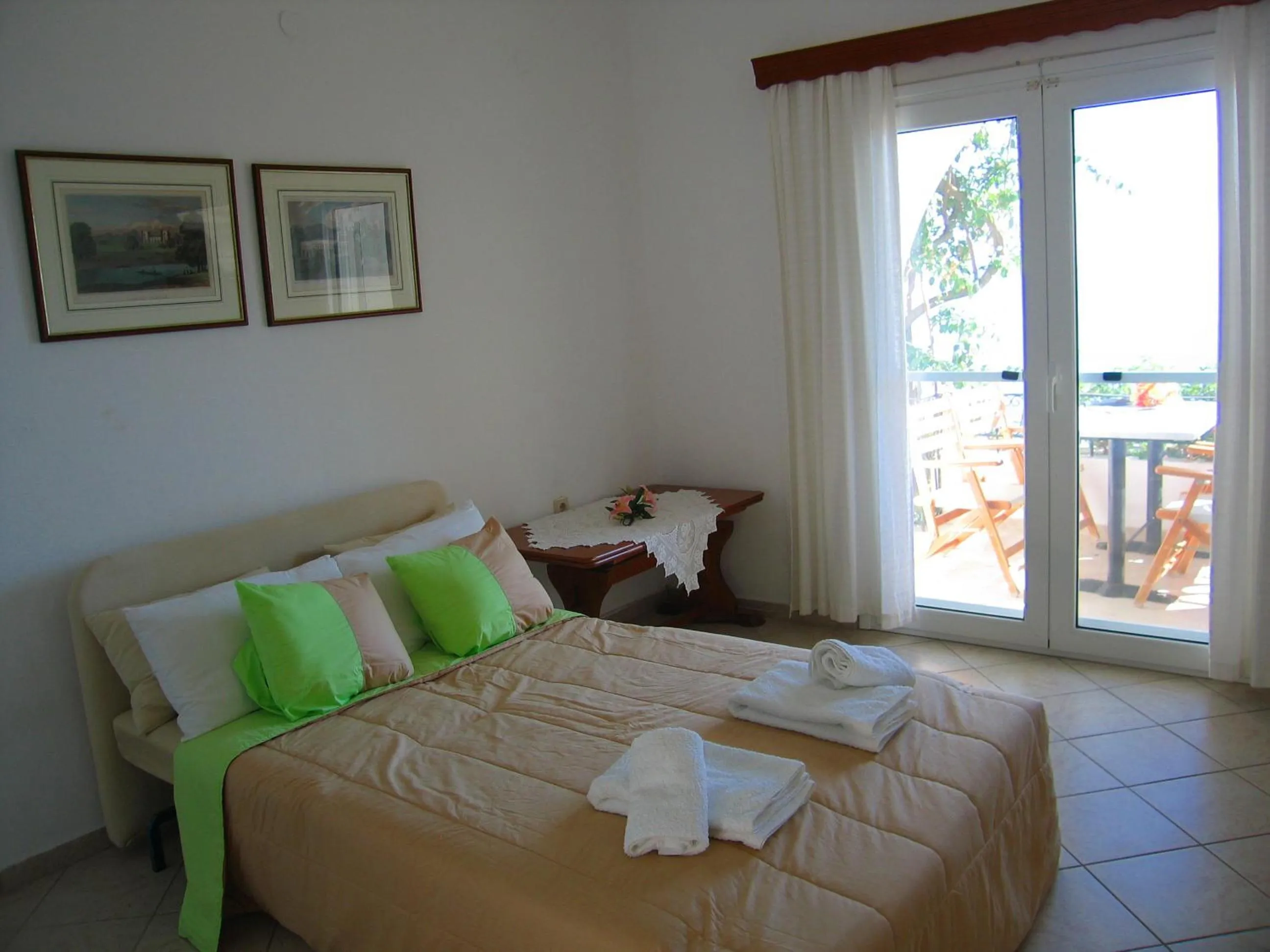 Bed in Spiros Studios