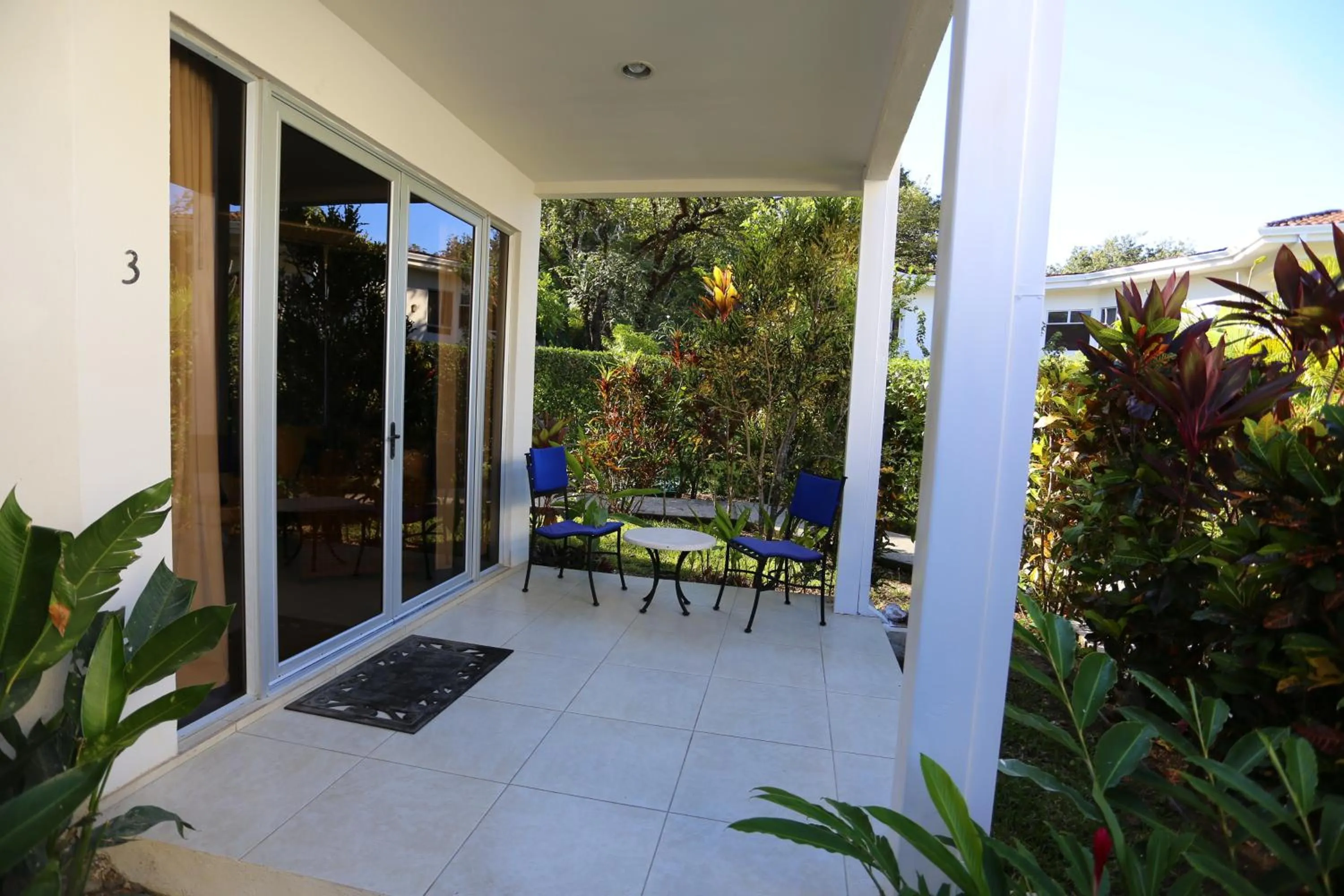 Patio in The Hideaway Hotel