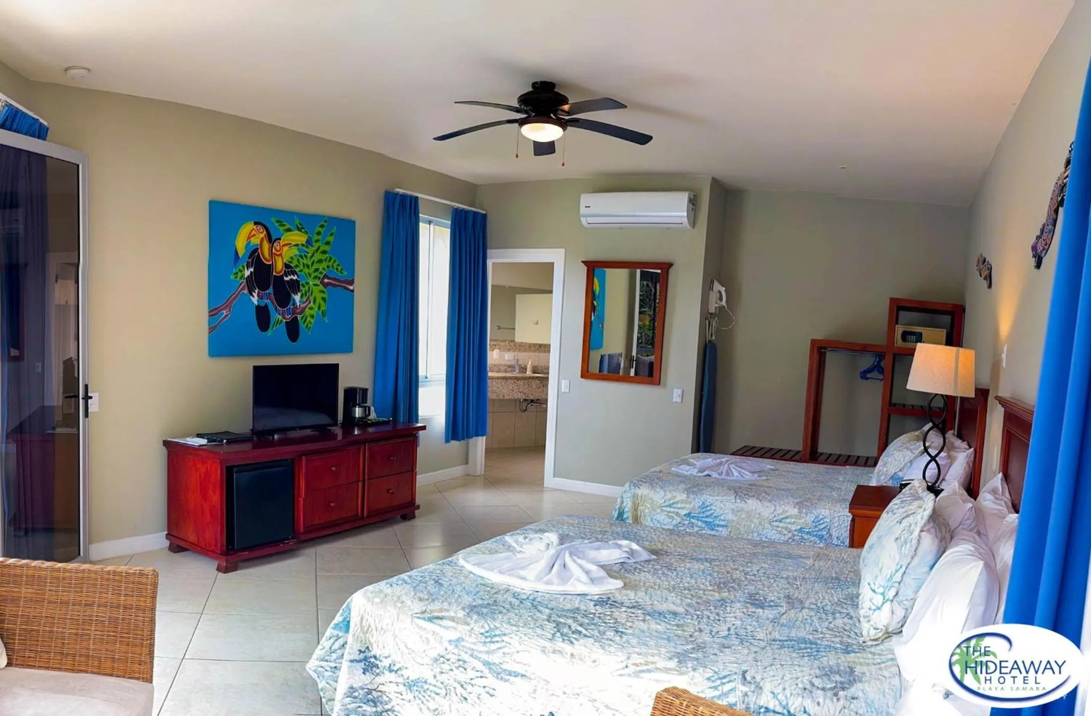 Bedroom in The Hideaway Hotel