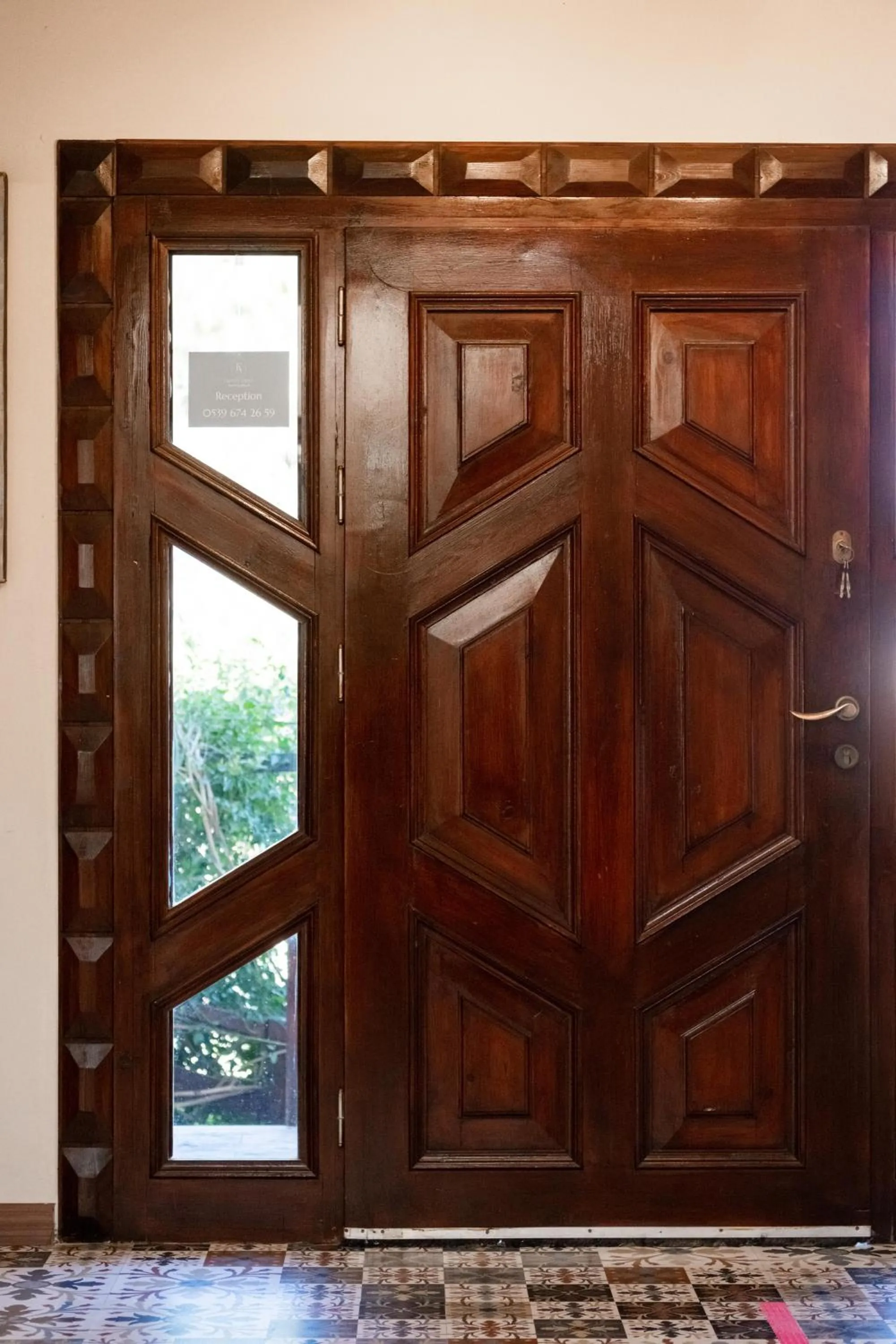 Decorative detail in Espira by Antioch Hotel