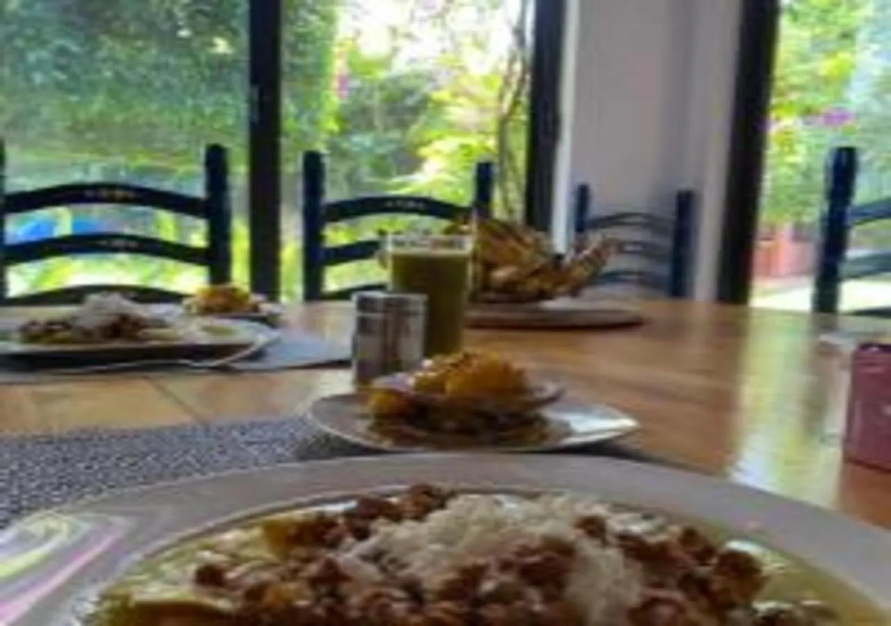 Breakfast in Casa Shambhala Malinalco