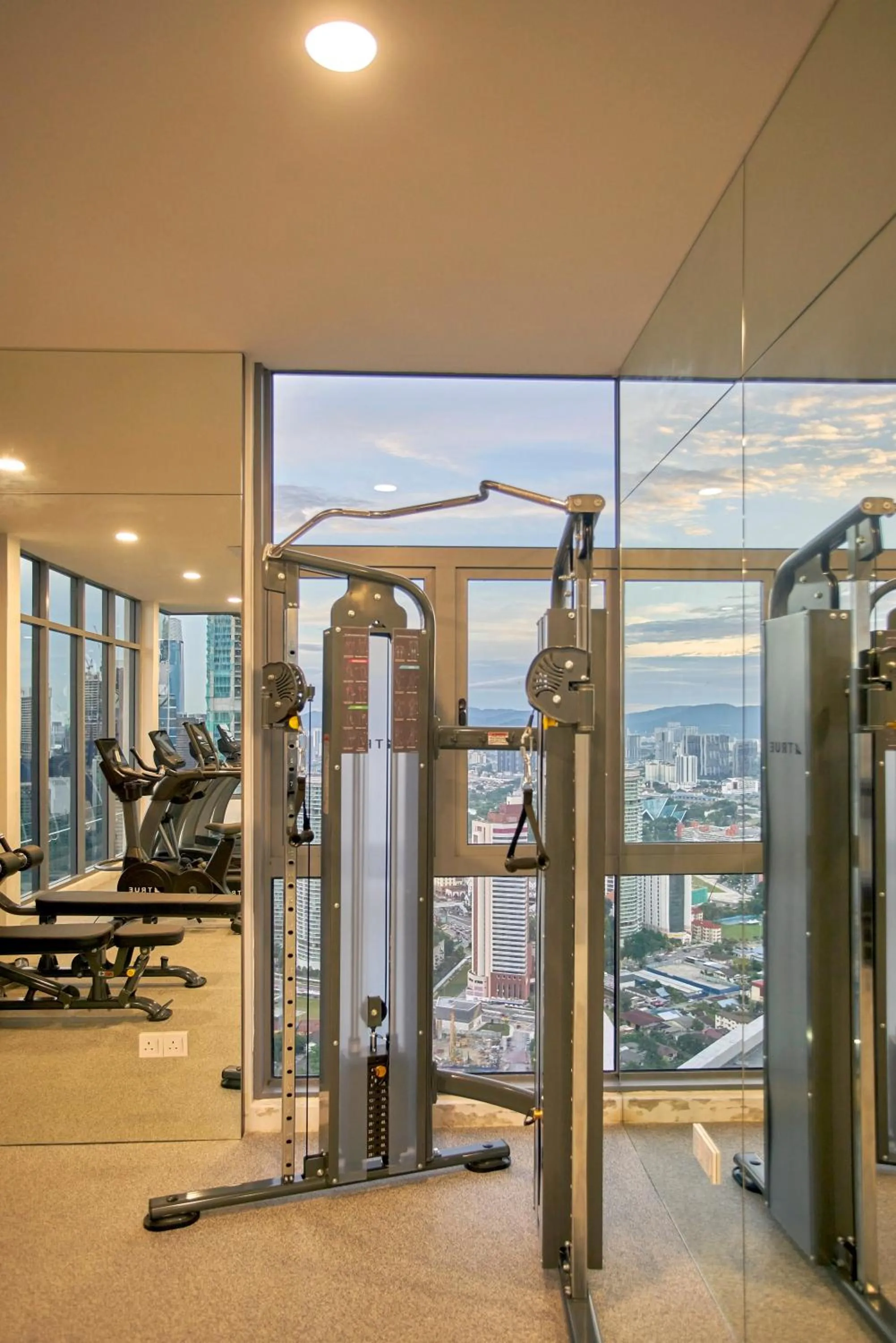Fitness centre/facilities in Royce Residence KLCC by Cobnb