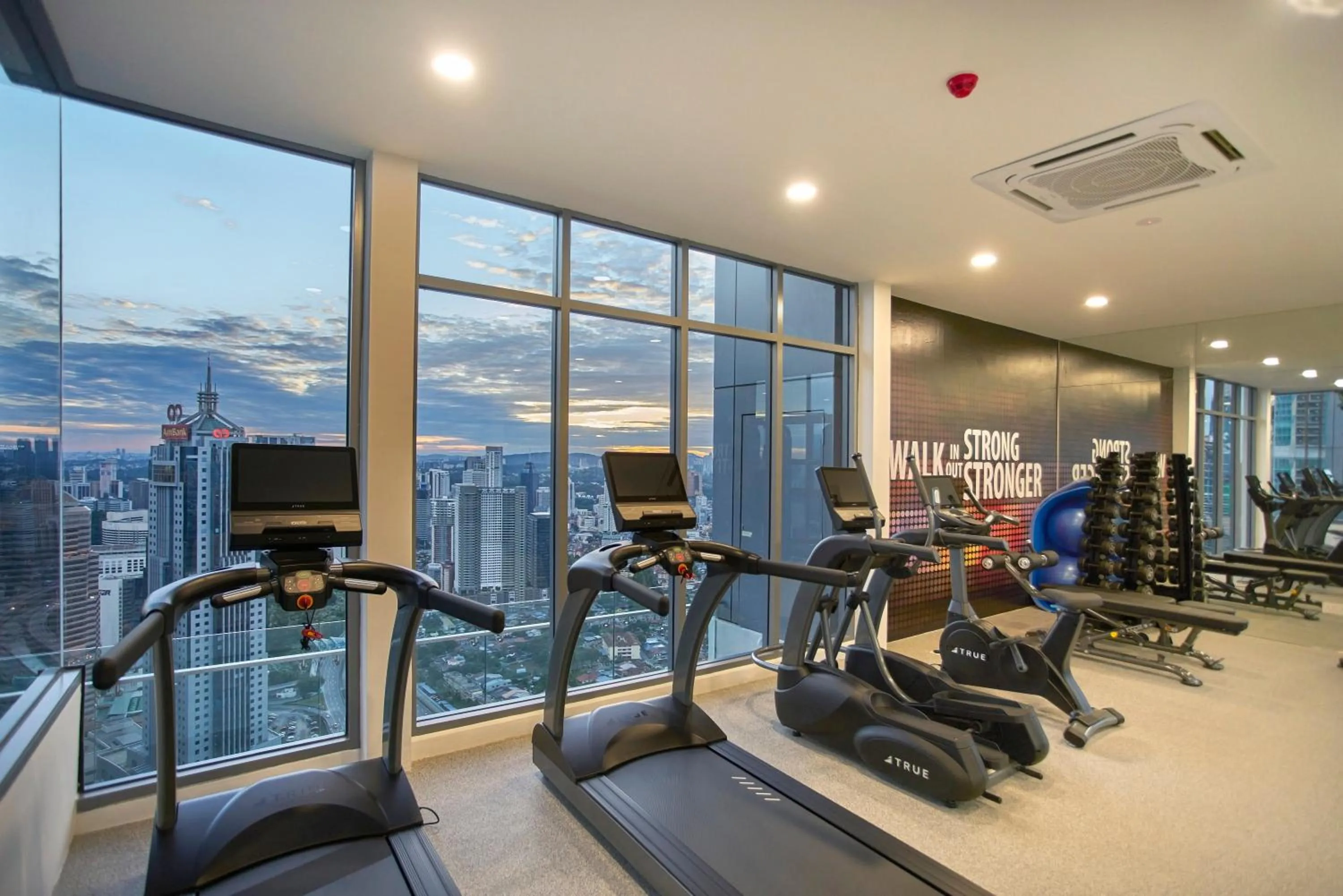 Fitness centre/facilities in Royce Residence KLCC by Cobnb