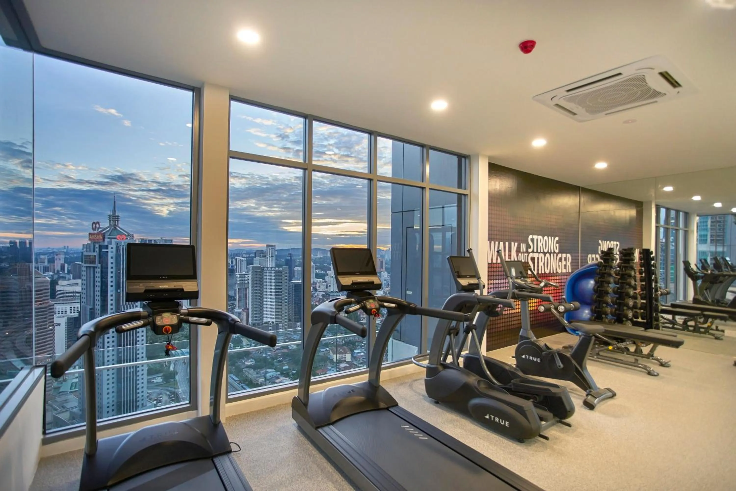 Fitness centre/facilities in Royce Residence KLCC by Cobnb