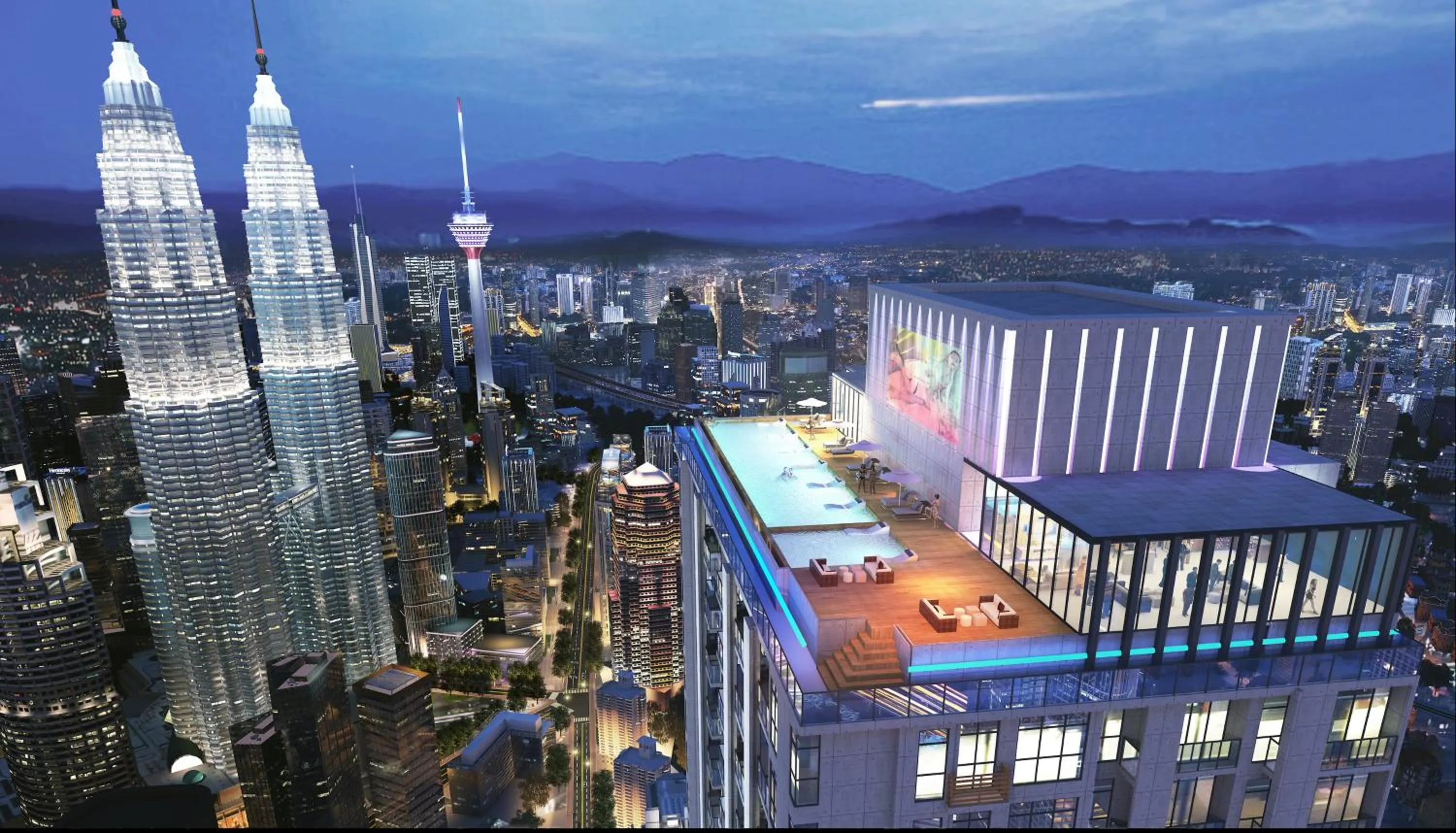 Property building in Royce Residence KLCC by Cobnb