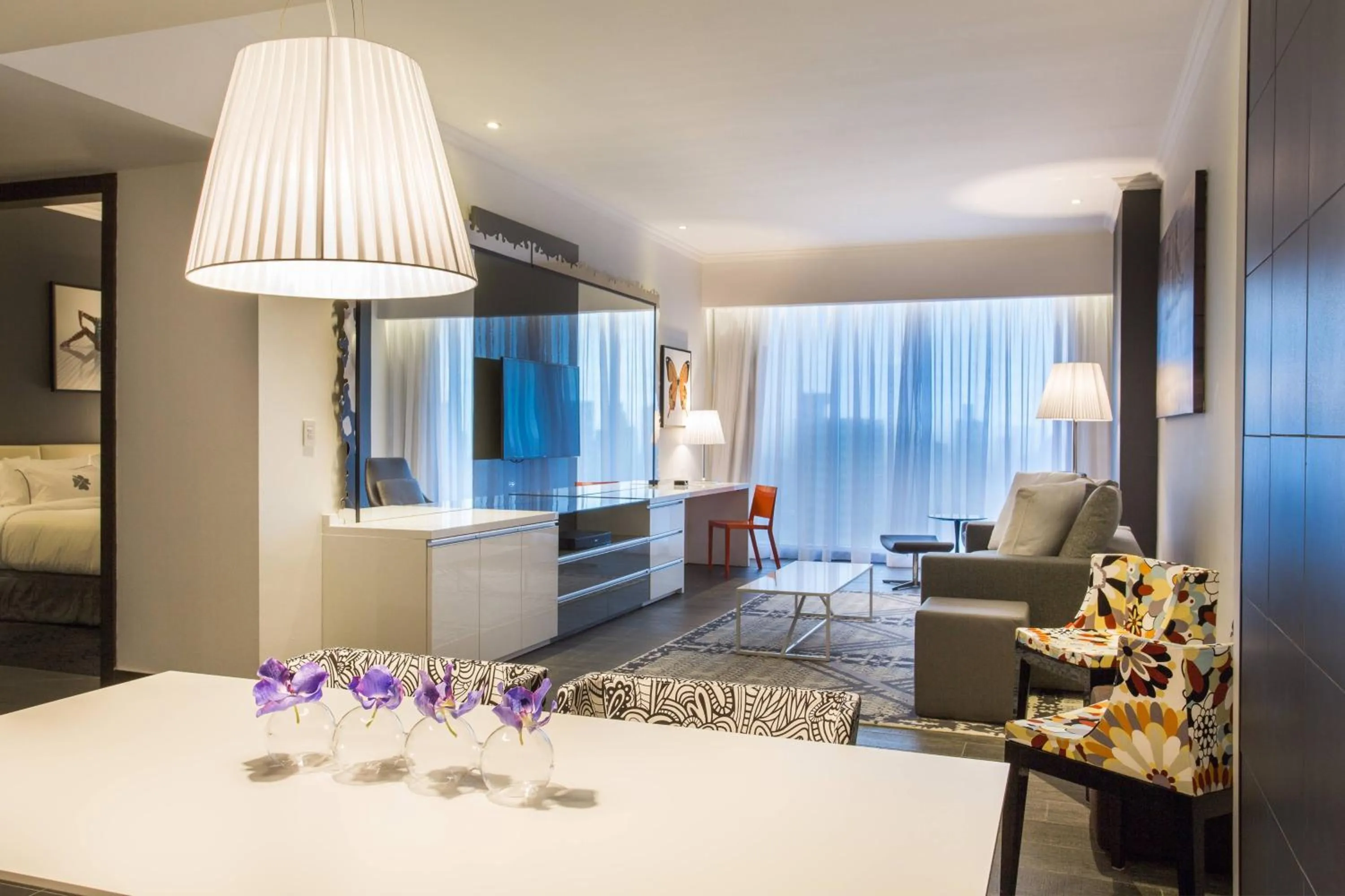 Bedroom, Bed in Sortis Hotel, Spa & Casino, Autograph Collection