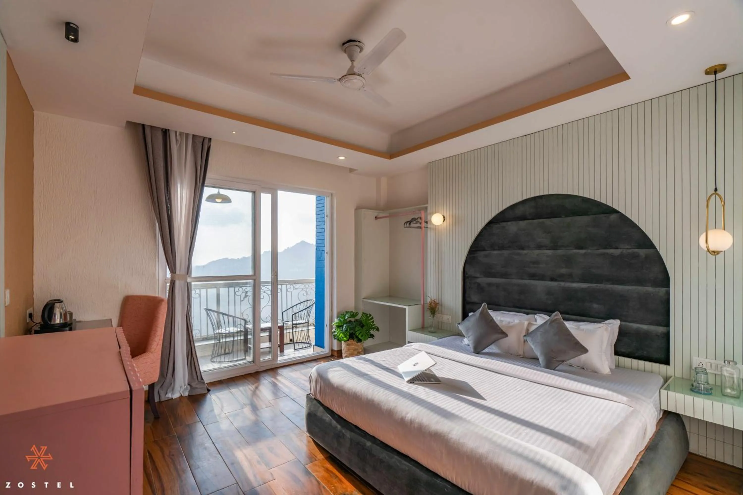 View (from property/room), Bed in Zostel Mussoorie (Mall Road)