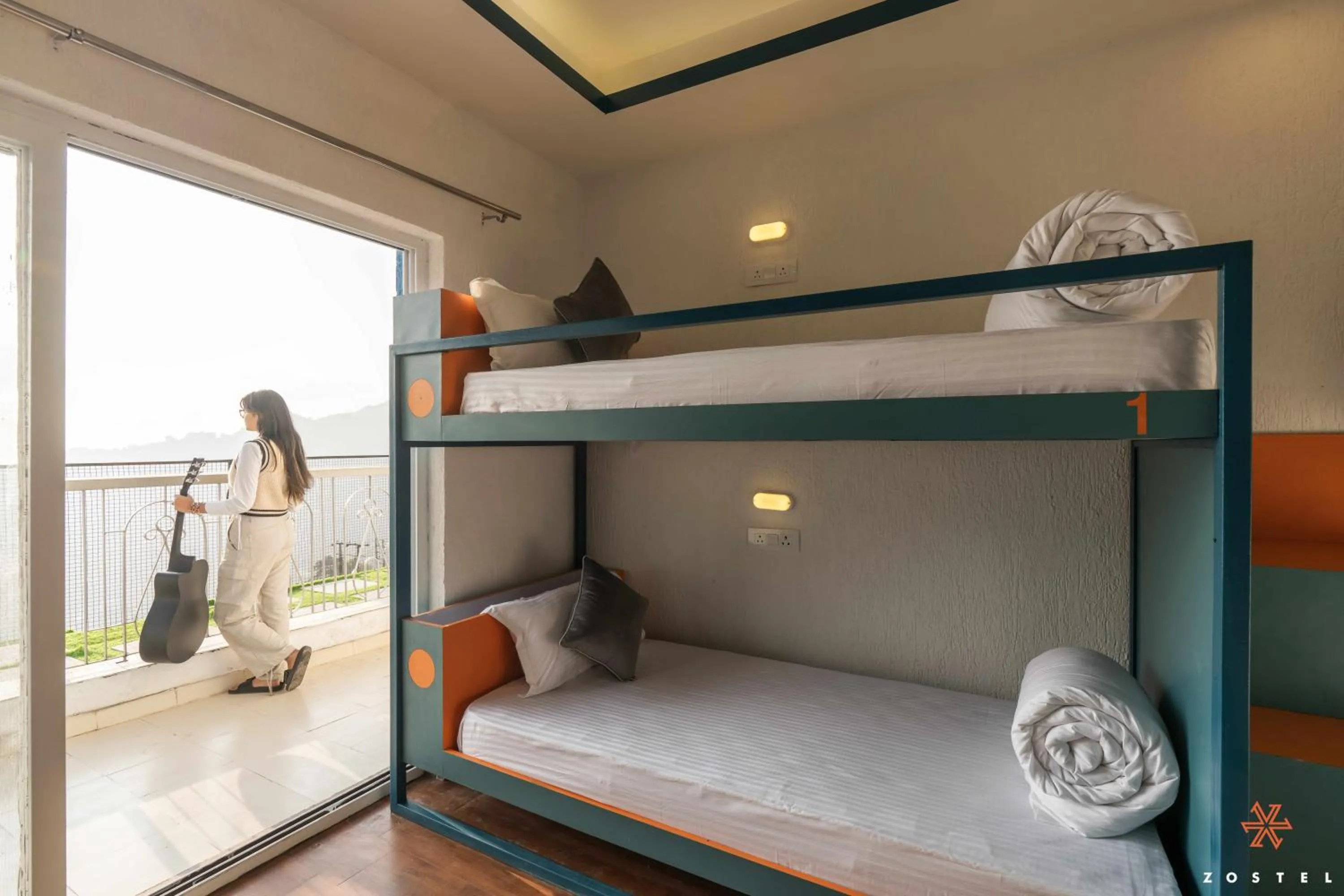 Bed in Zostel Mussoorie (Mall Road)