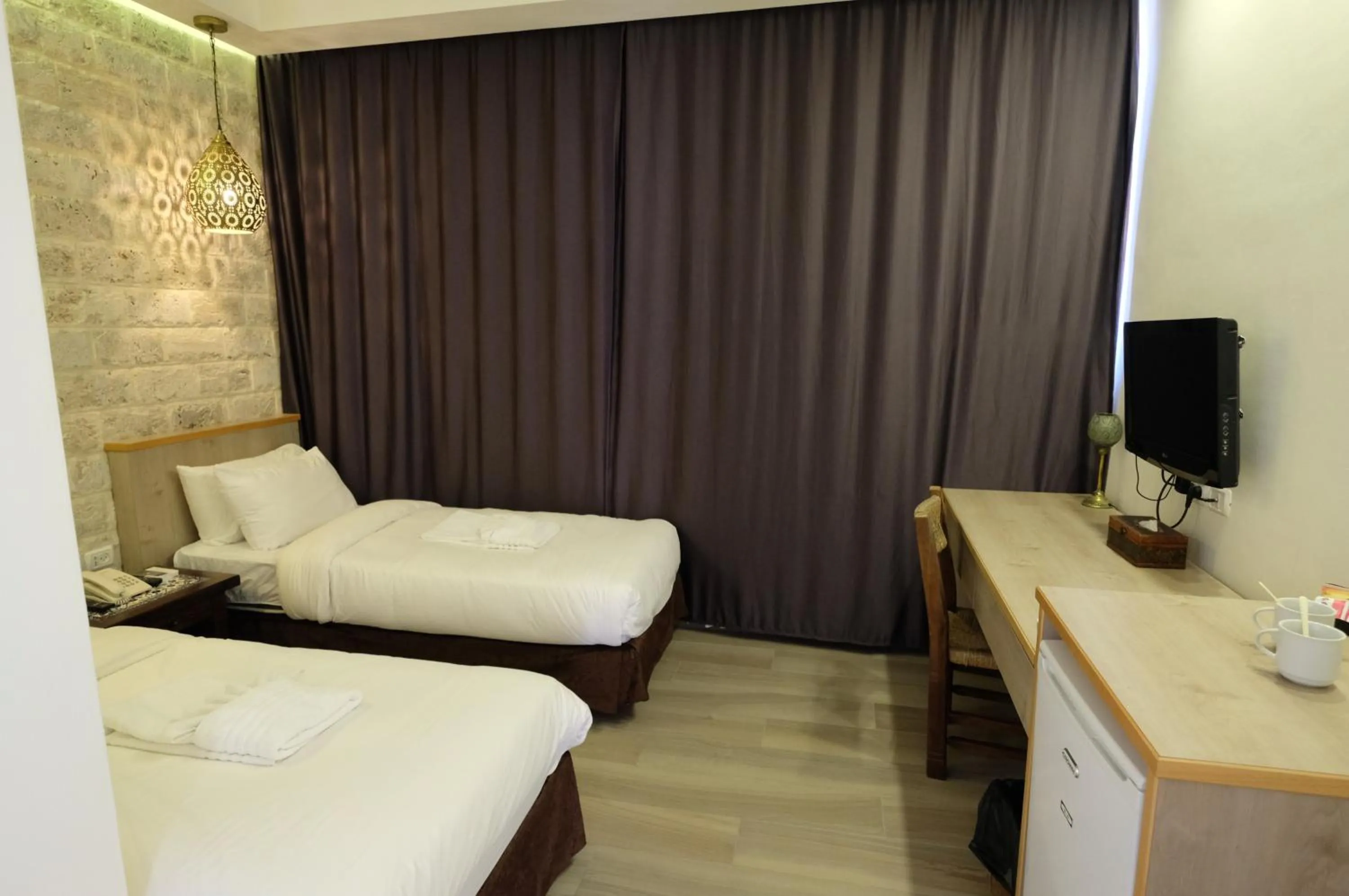 Photo of the whole room, Bed in St. George’s Cathedral Pilgrim Guesthouse – Jerusalem