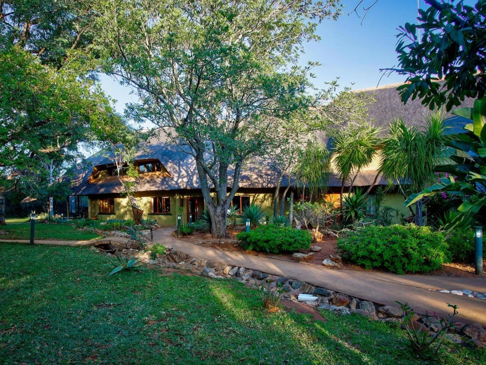 Property building in Kubu Safari Lodge