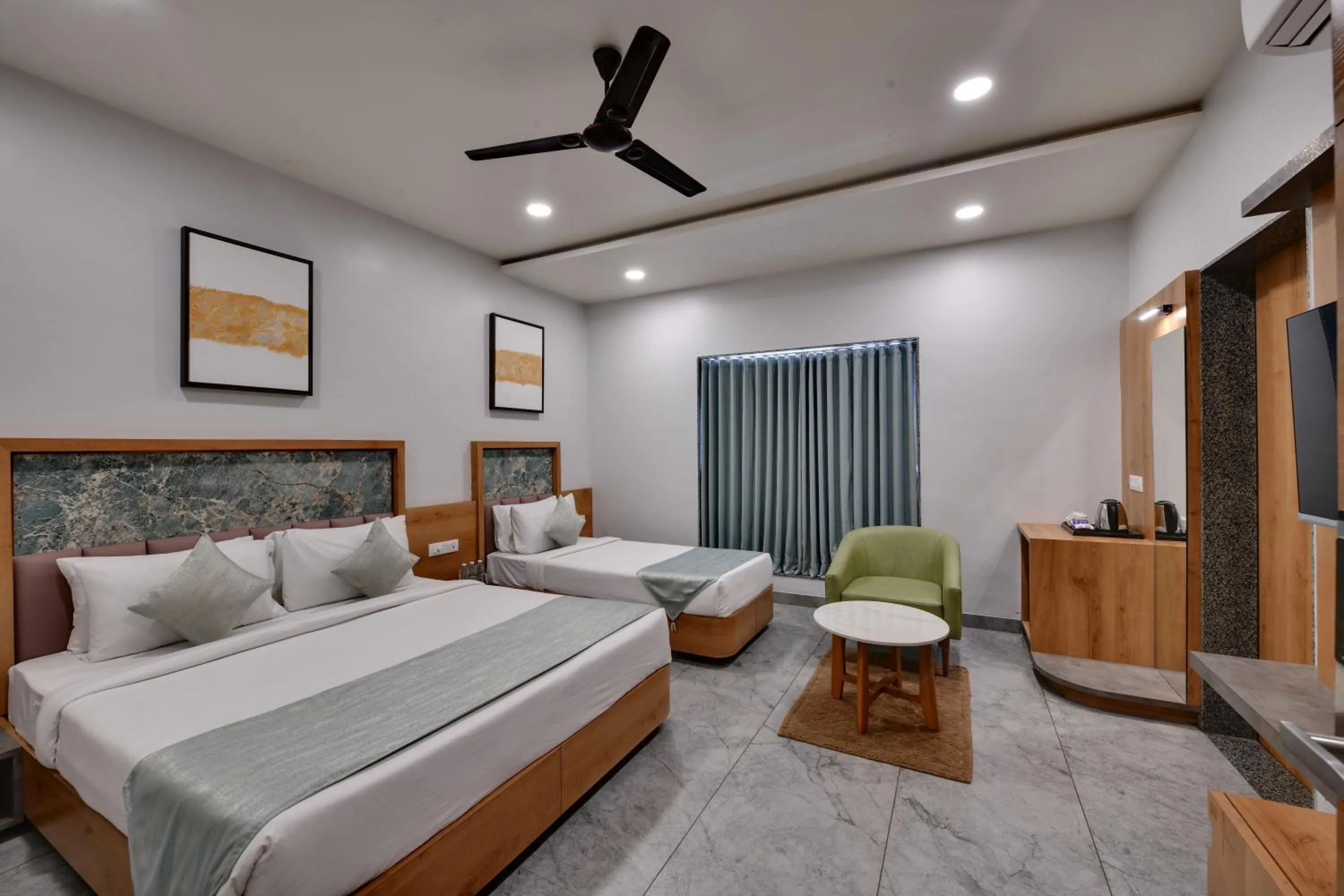 Bedroom in HOTEL RADHIKA