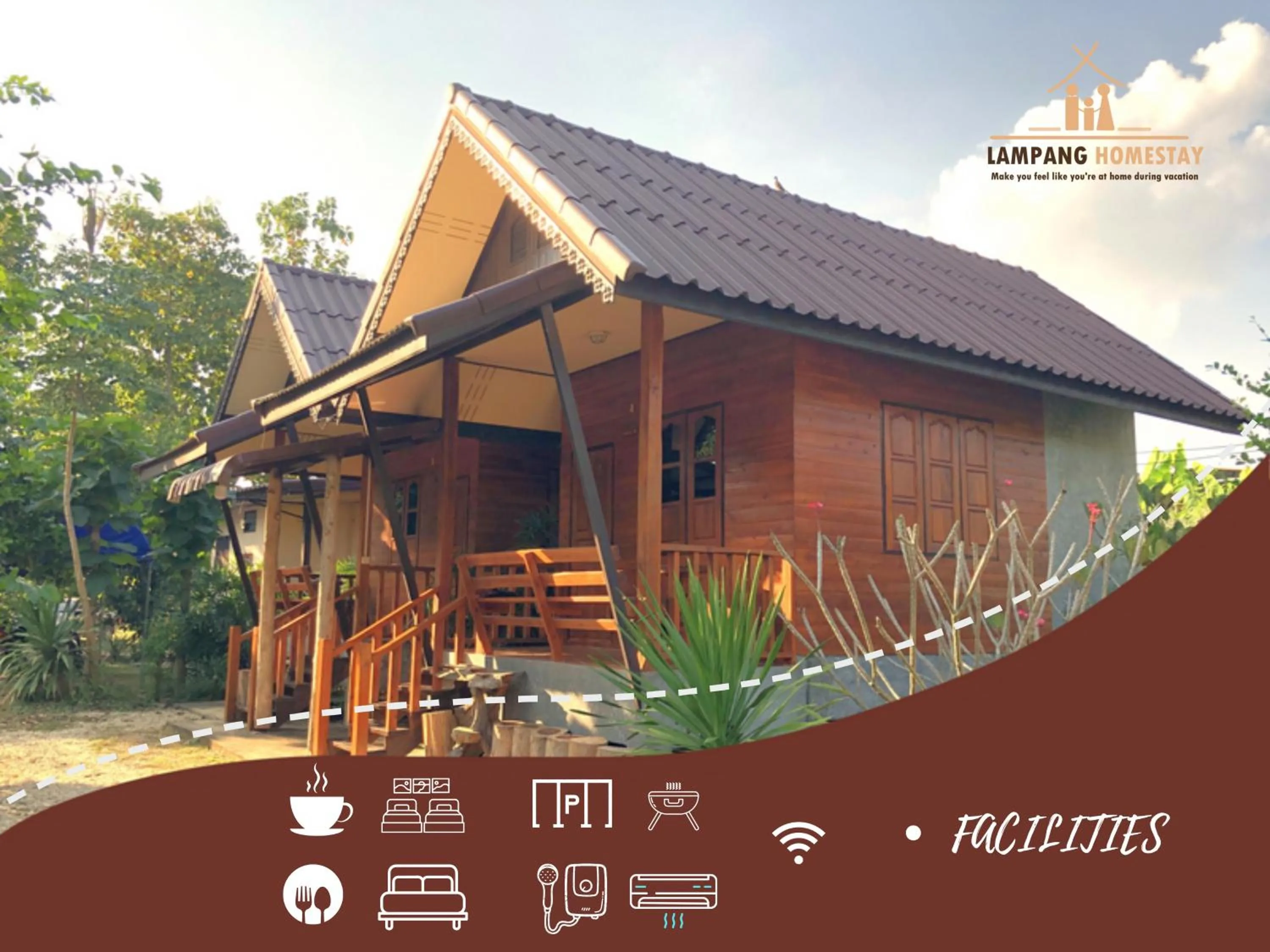 Property building in Lampang homestay2