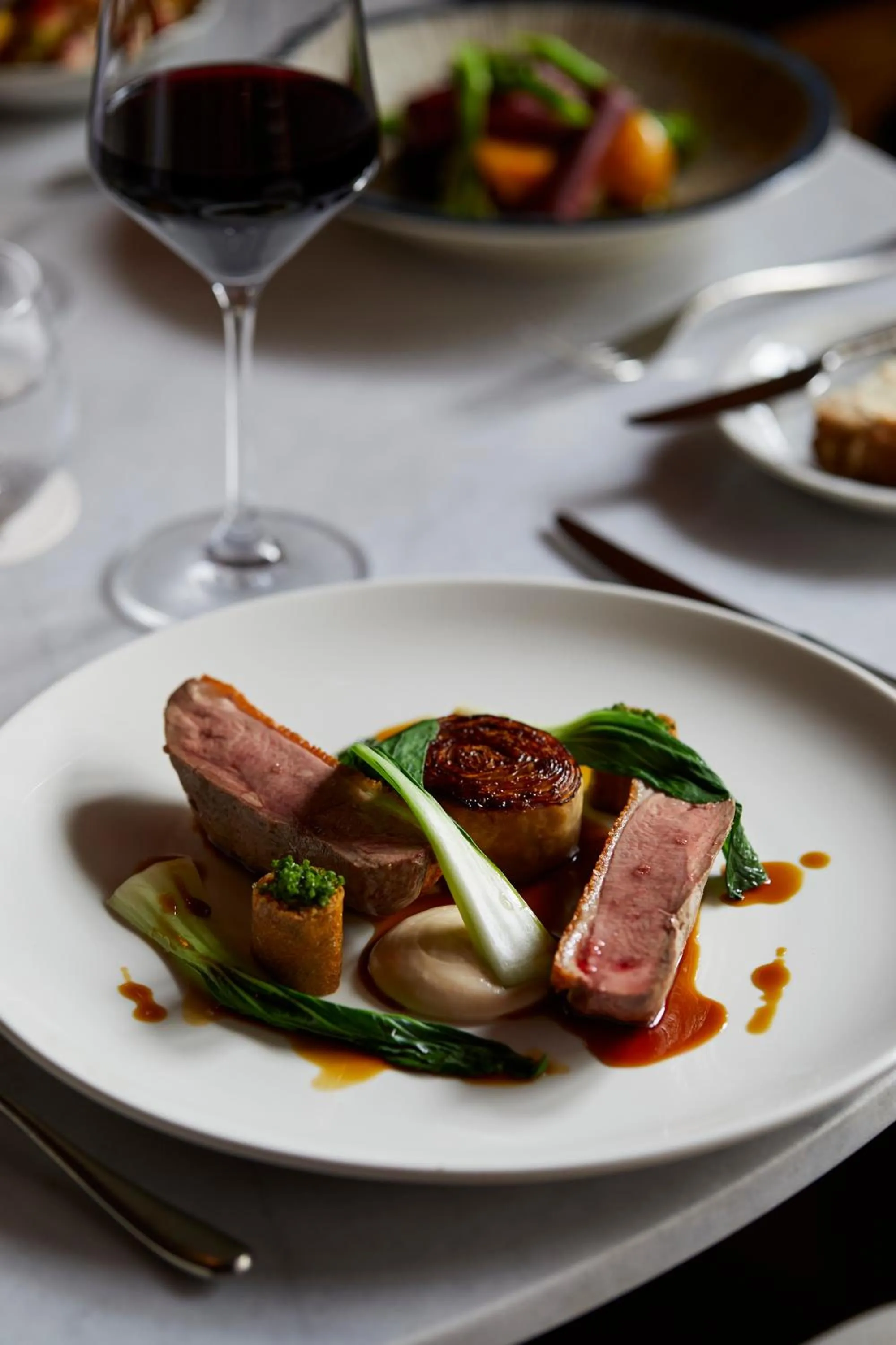 Restaurant/places to eat in The Feathers Hotel