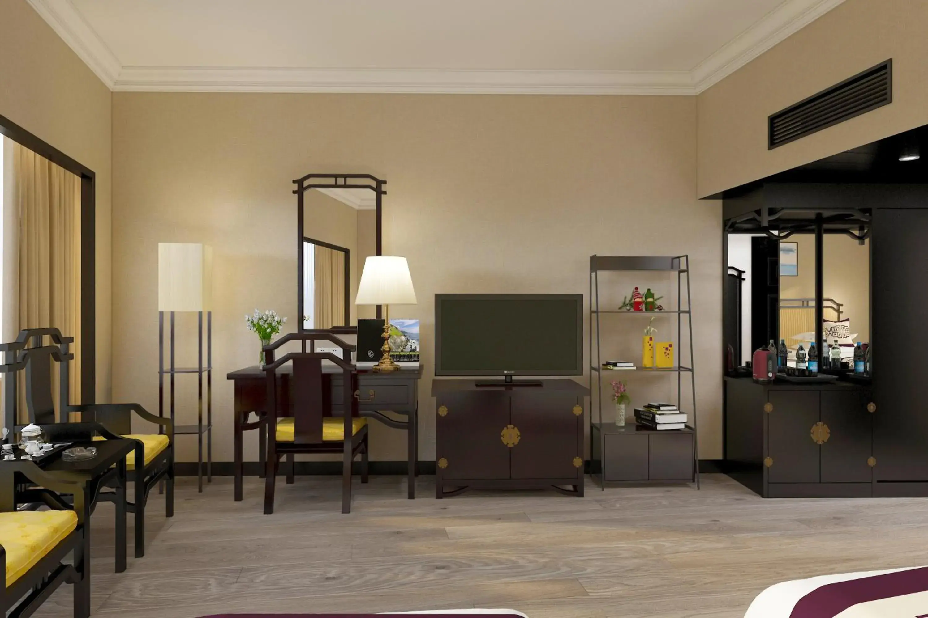 Superior Twin Room in Yindo Jasper Hotel Zhuhai Superior Twin Room in Yindo Jasper Hotel Zhuhai