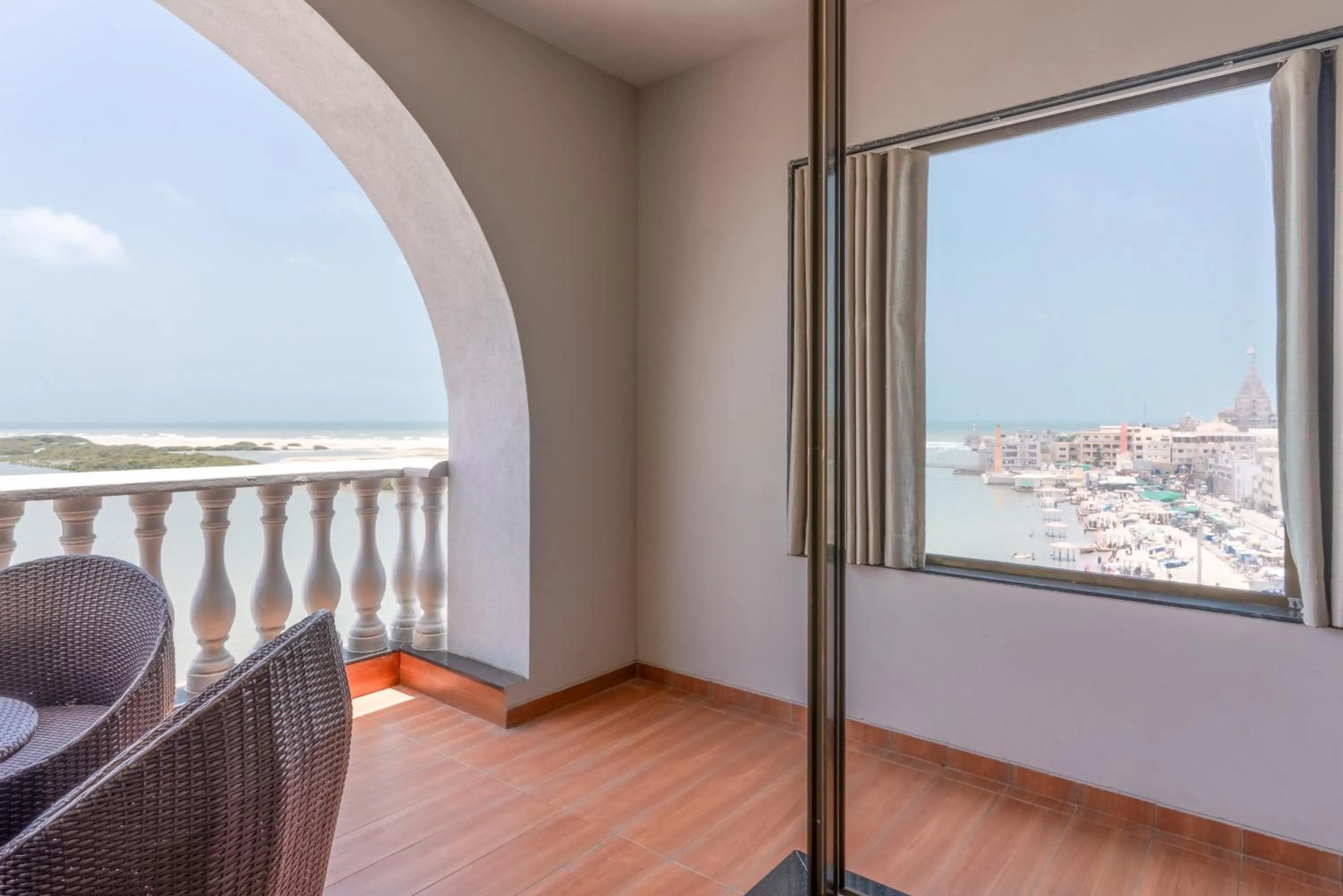 Balcony/Terrace in Pride Elite Dwarka Near Dwarkadhish Temple