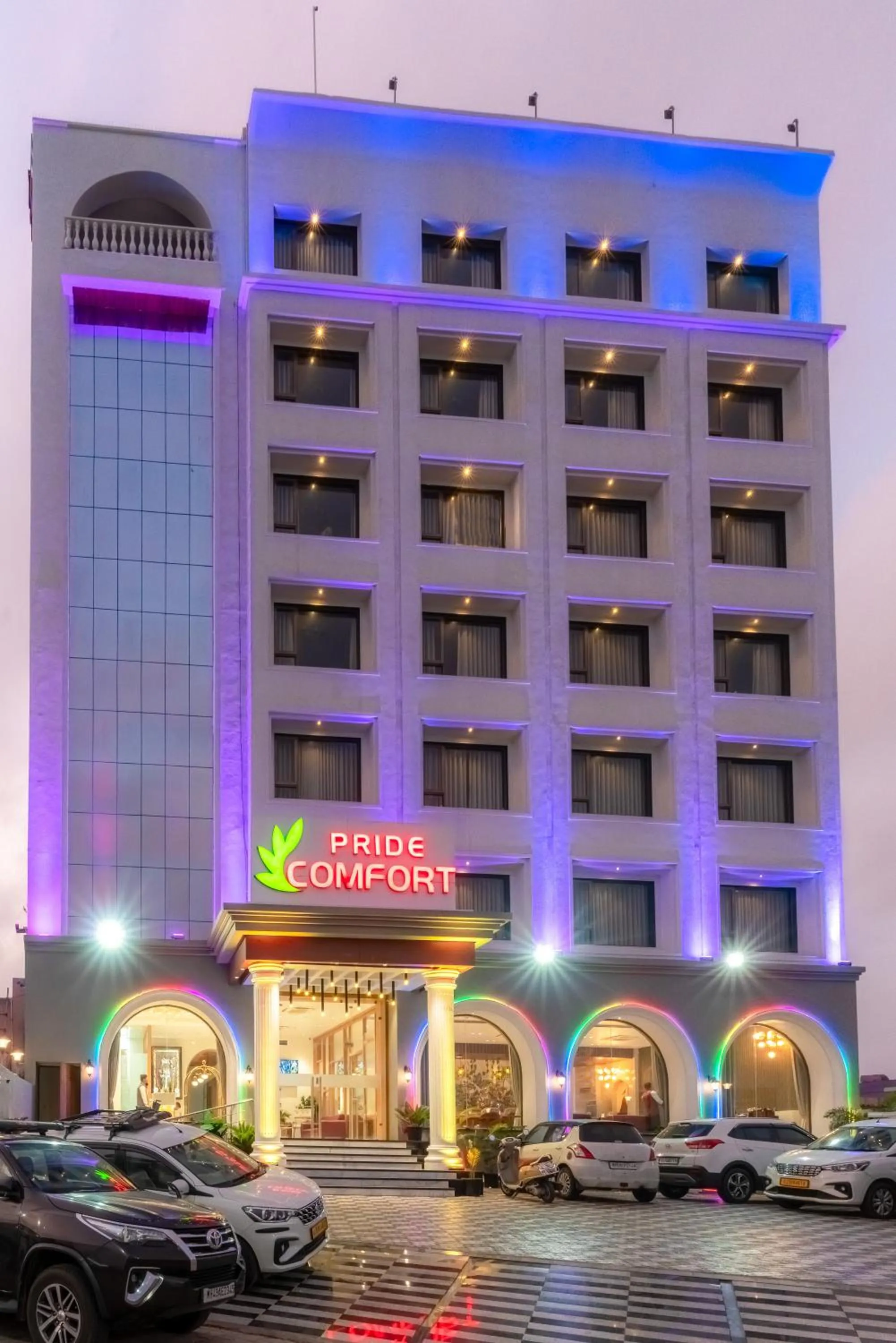 Property building in Pride Elite Dwarka Near Dwarkadhish Temple